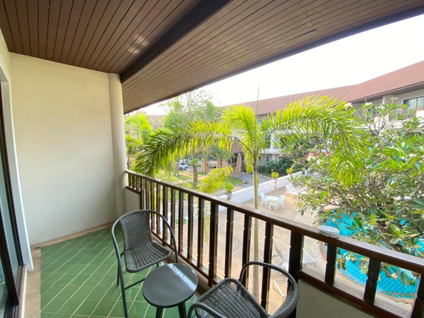 Balcony/Terrace in President Hotel Udonthani