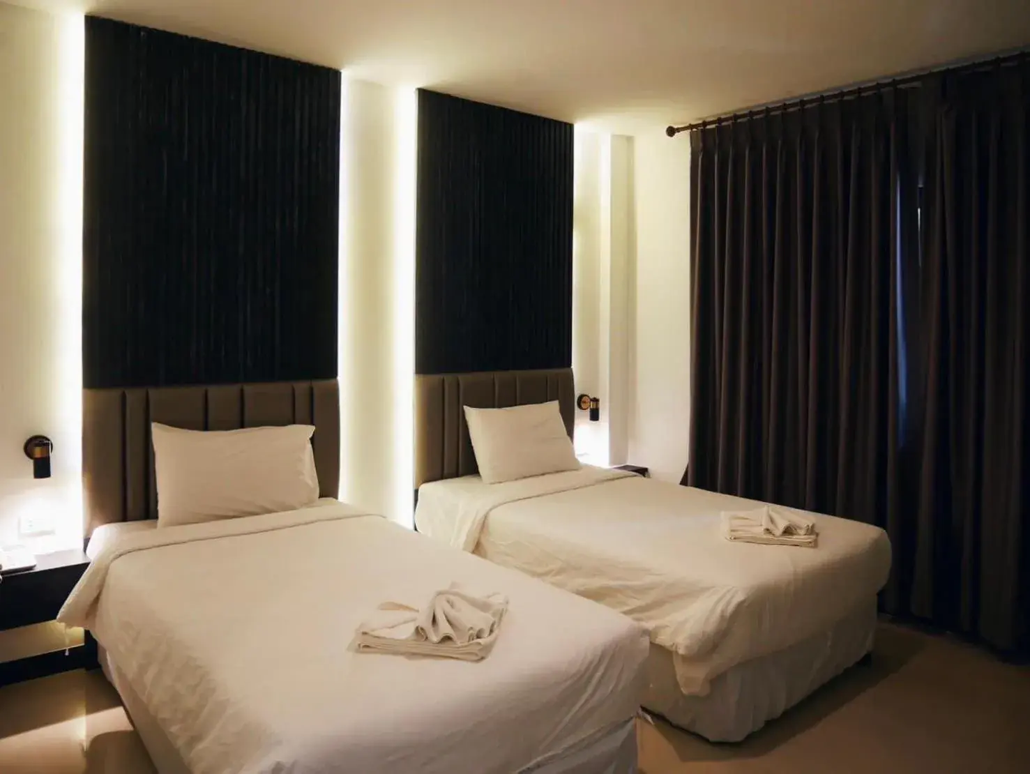 Bed in President Hotel Udonthani Bed in President Hotel Udonthani