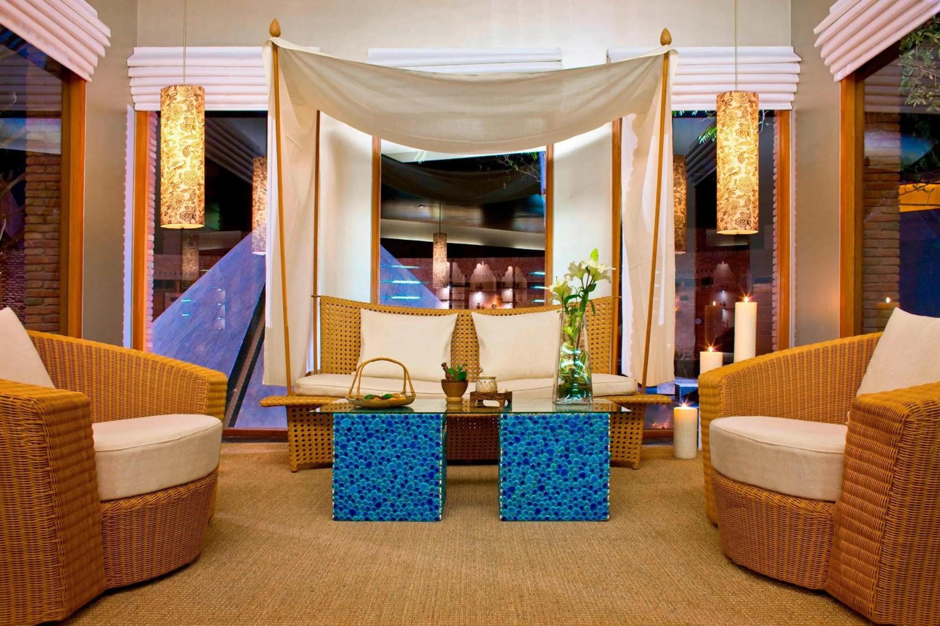 Lobby or reception in The Westin Sohna Resort & Spa
