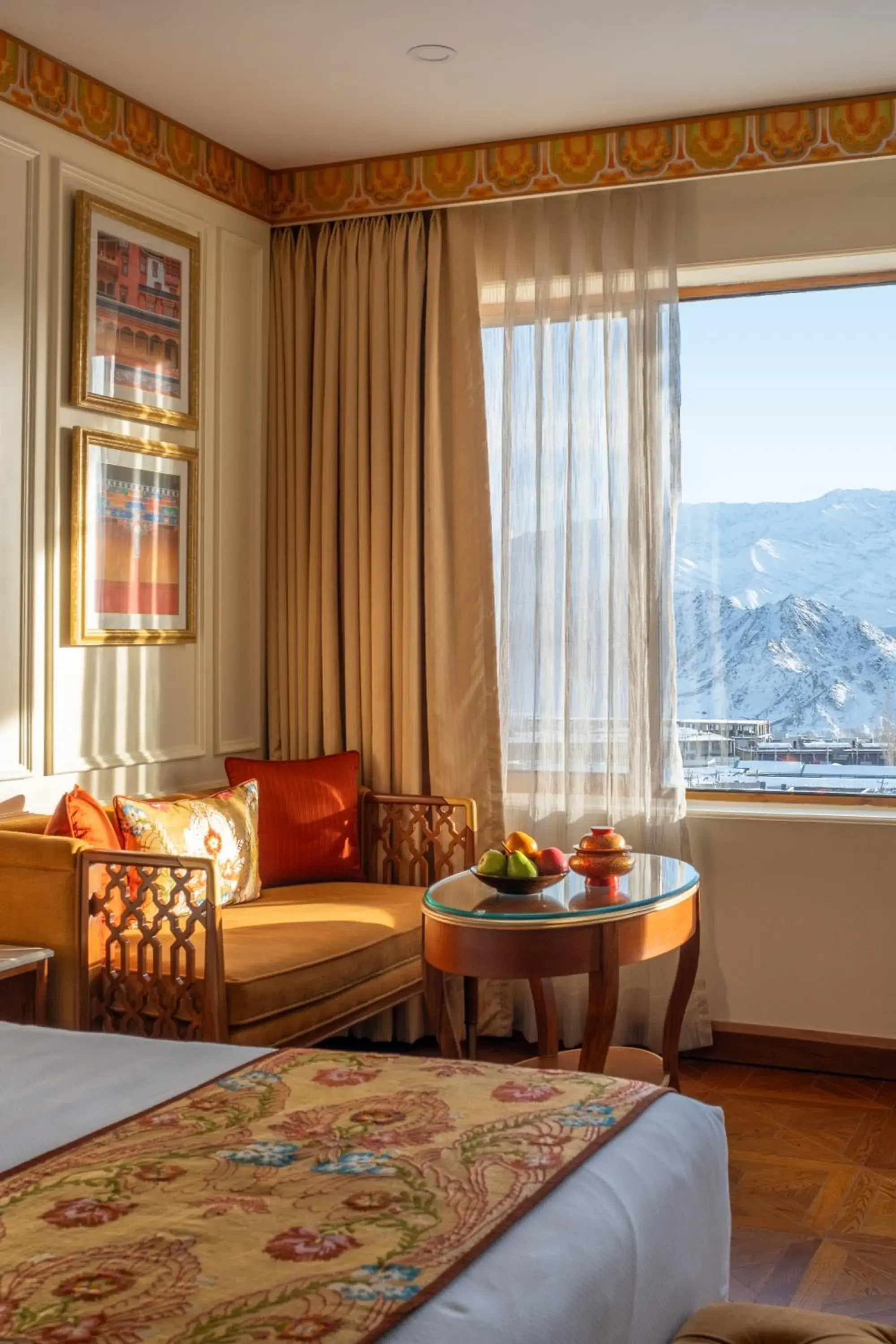 Bed in The Grand Dragon Ladakh Bed in The Grand Dragon Ladakh