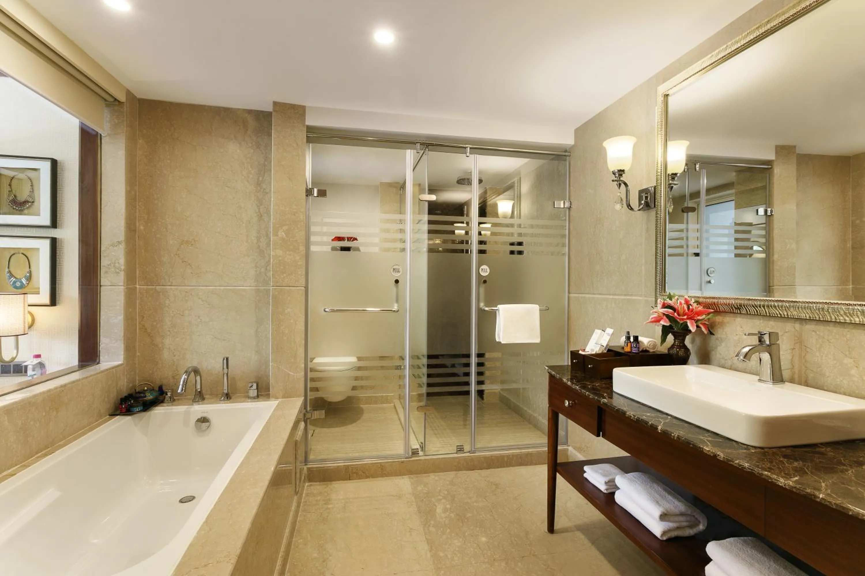 Bathroom in The Grand Dragon Ladakh