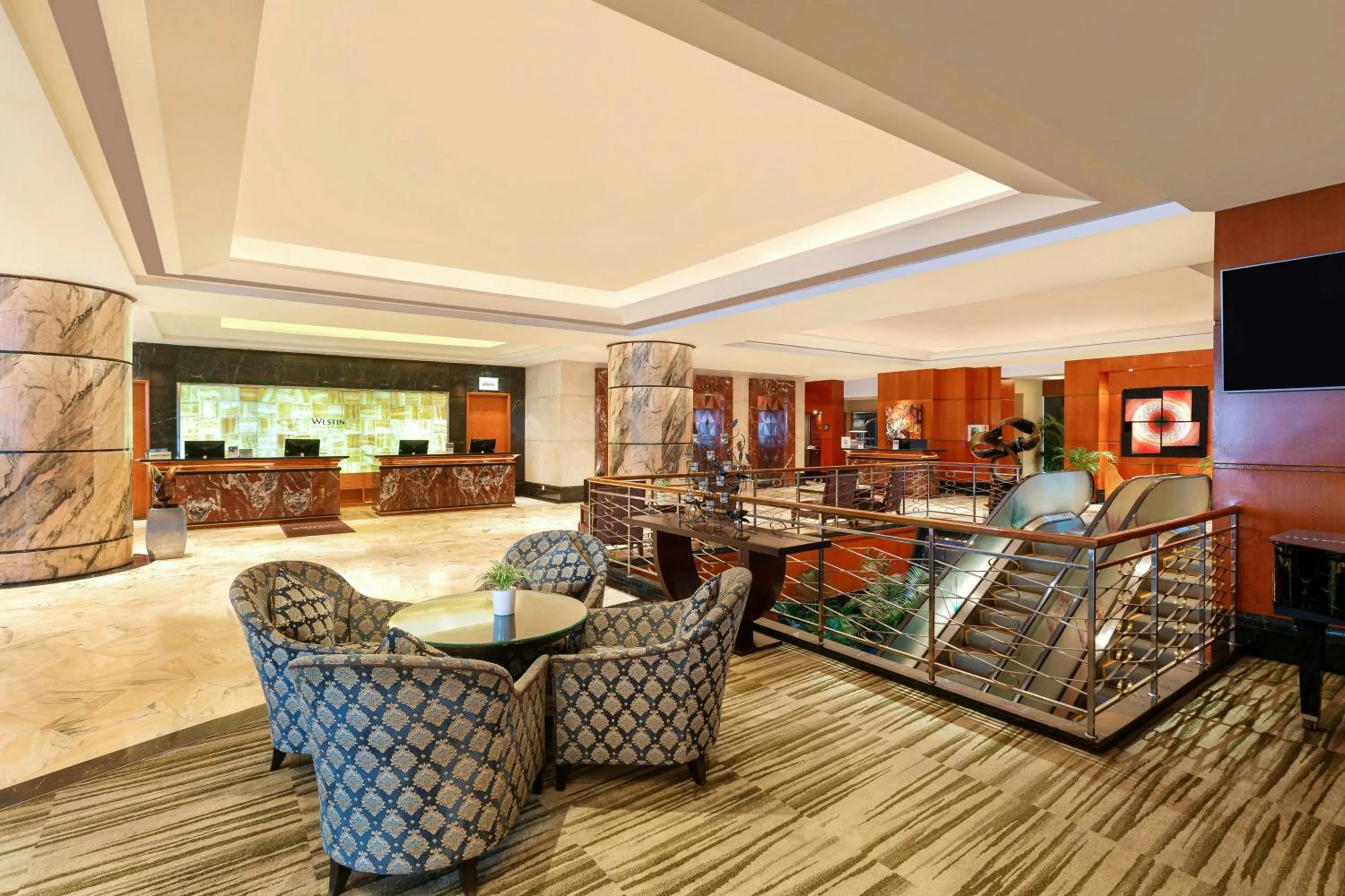 Lobby or reception in The Westin Dhaka
