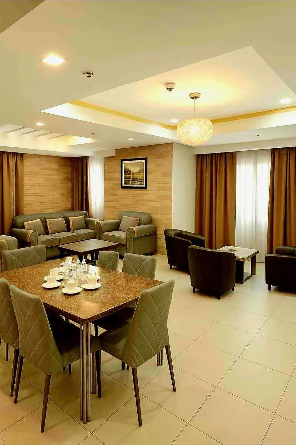 Living room in JMM Grand Suites Living room in JMM Grand Suites