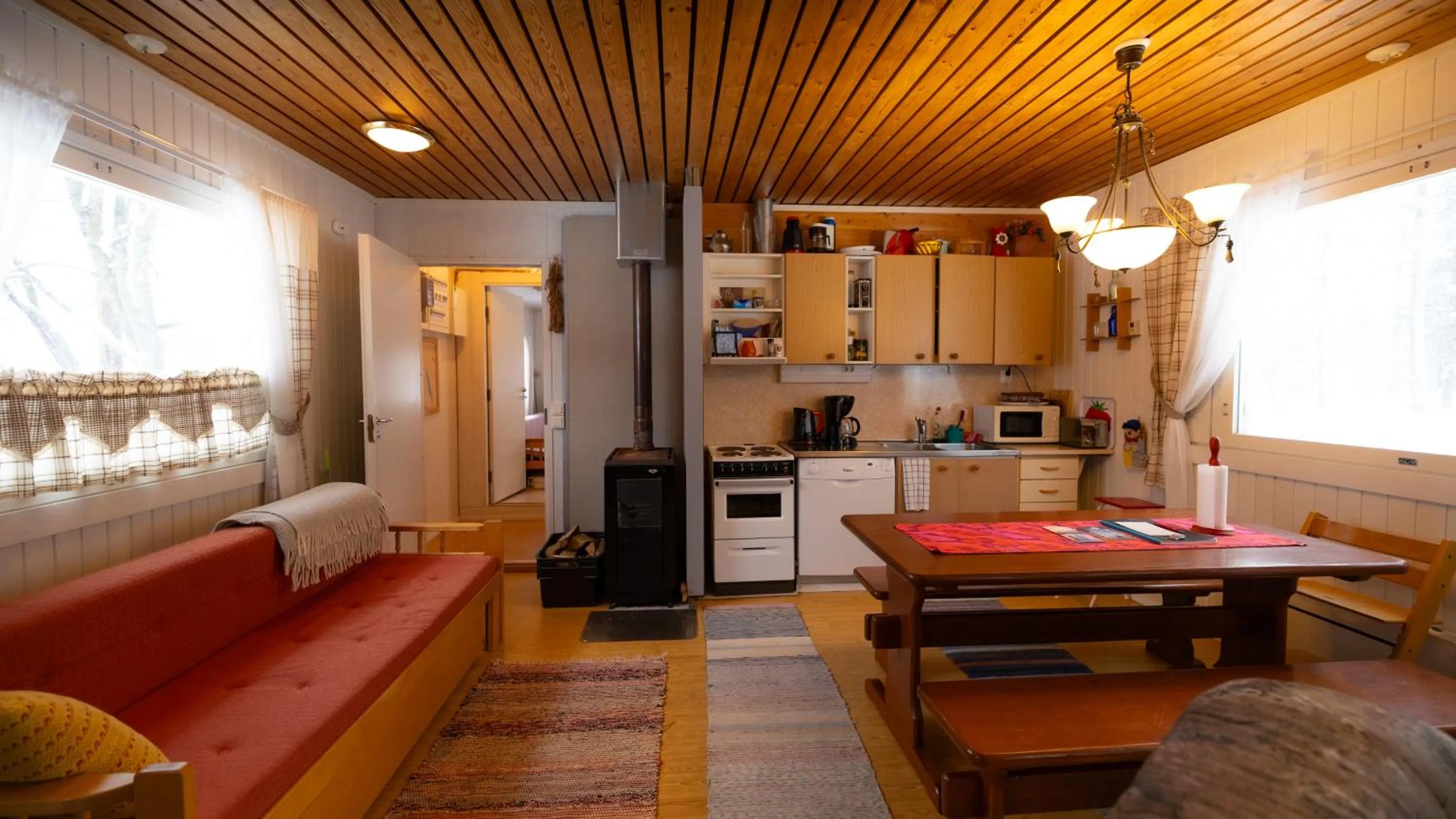 Living room in Heidin Mummola Farm