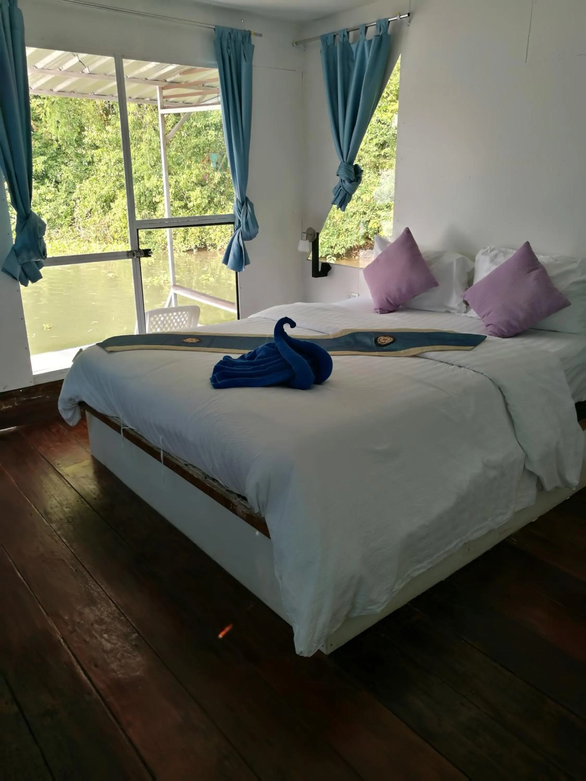 Bed in River Marina Resort