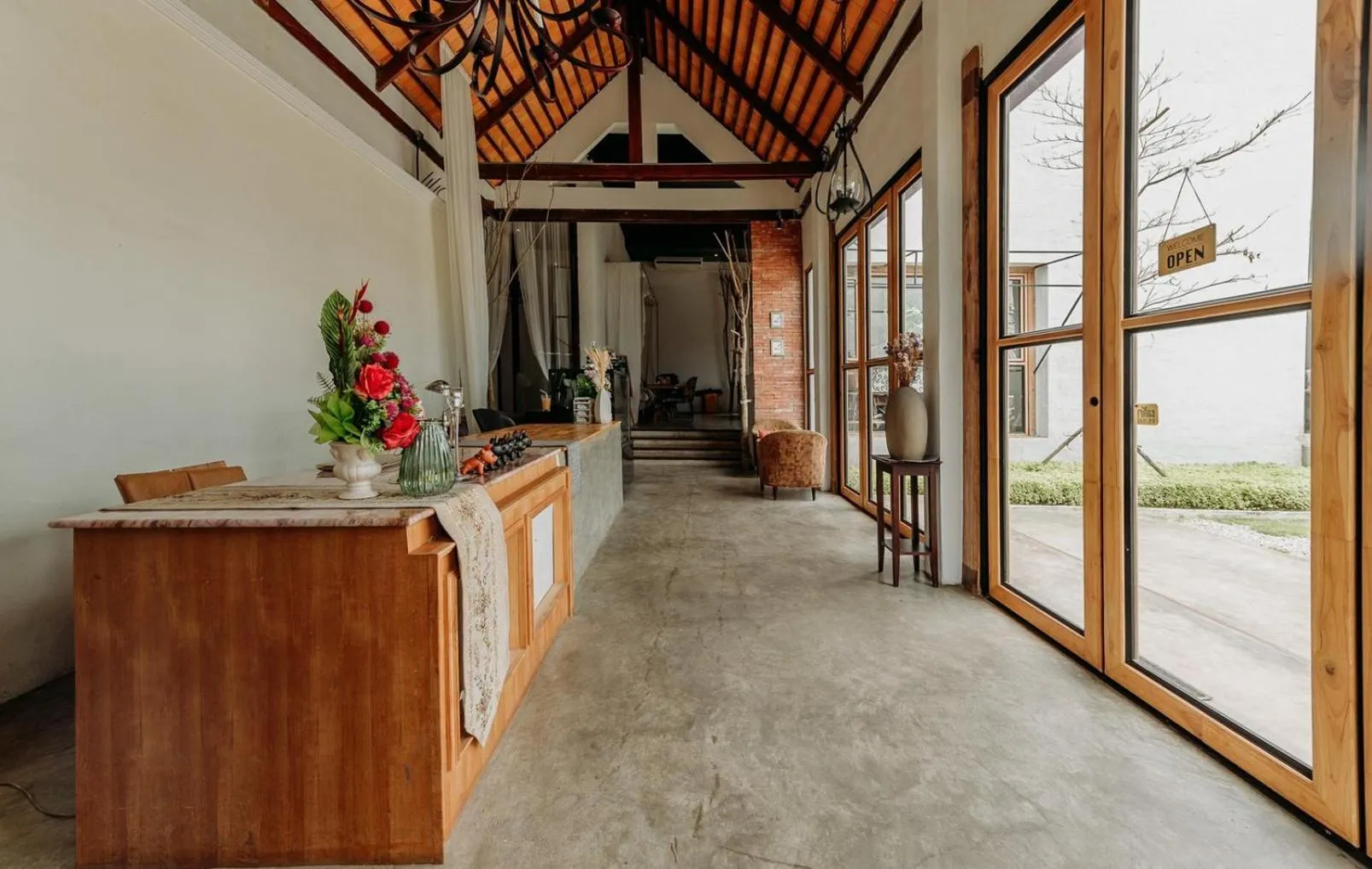 Lobby or reception in White Wall Riverfront Hotel