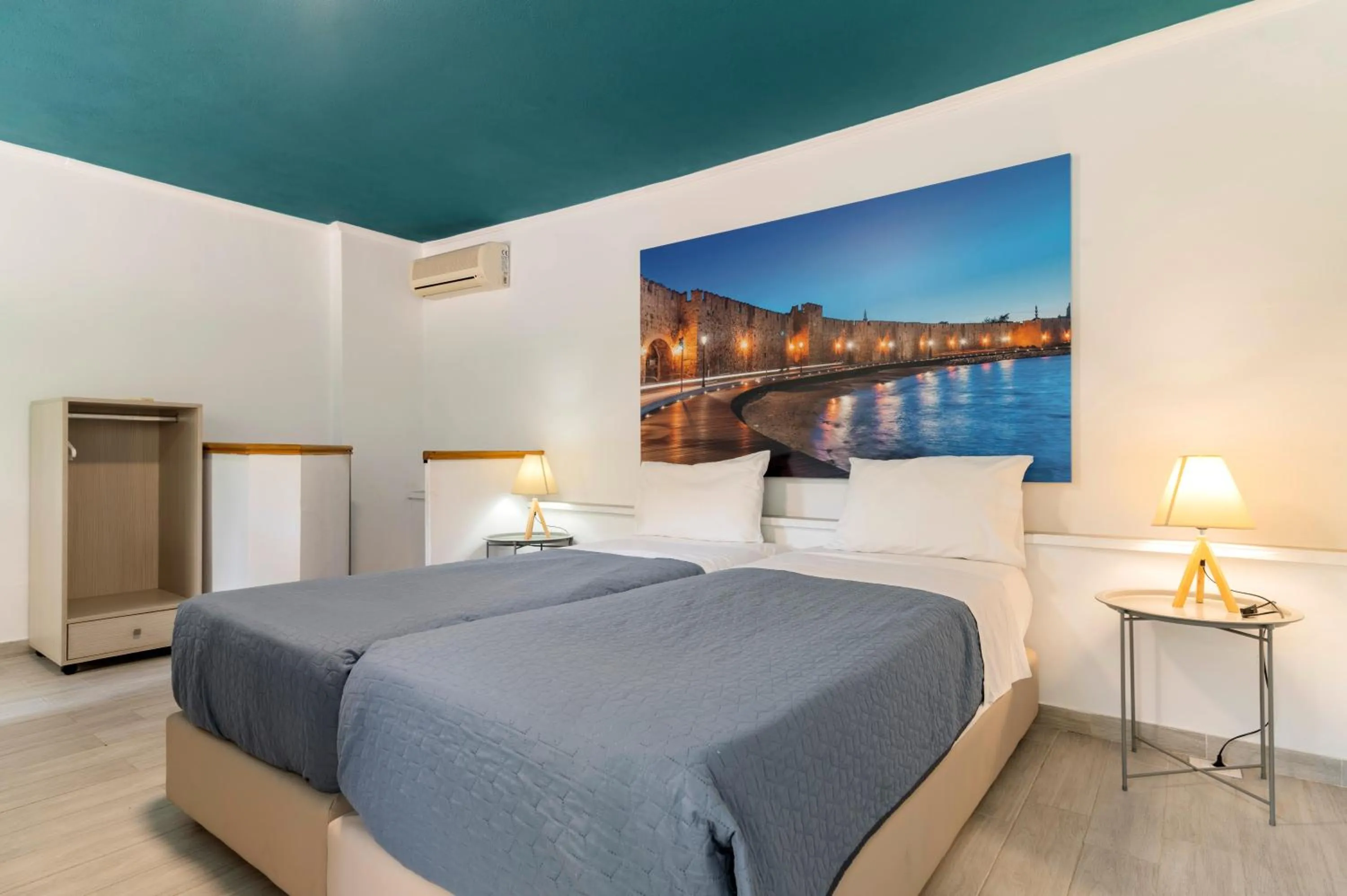 Bed in Lefka Hotel & Apartments