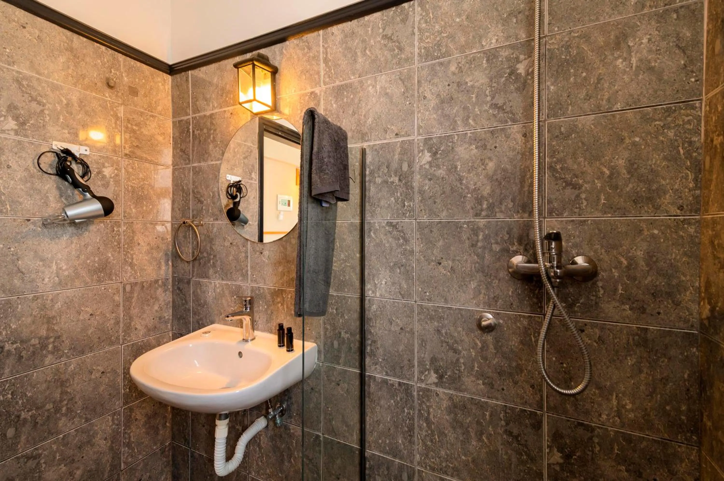 Shower in Lefka Hotel & Apartments