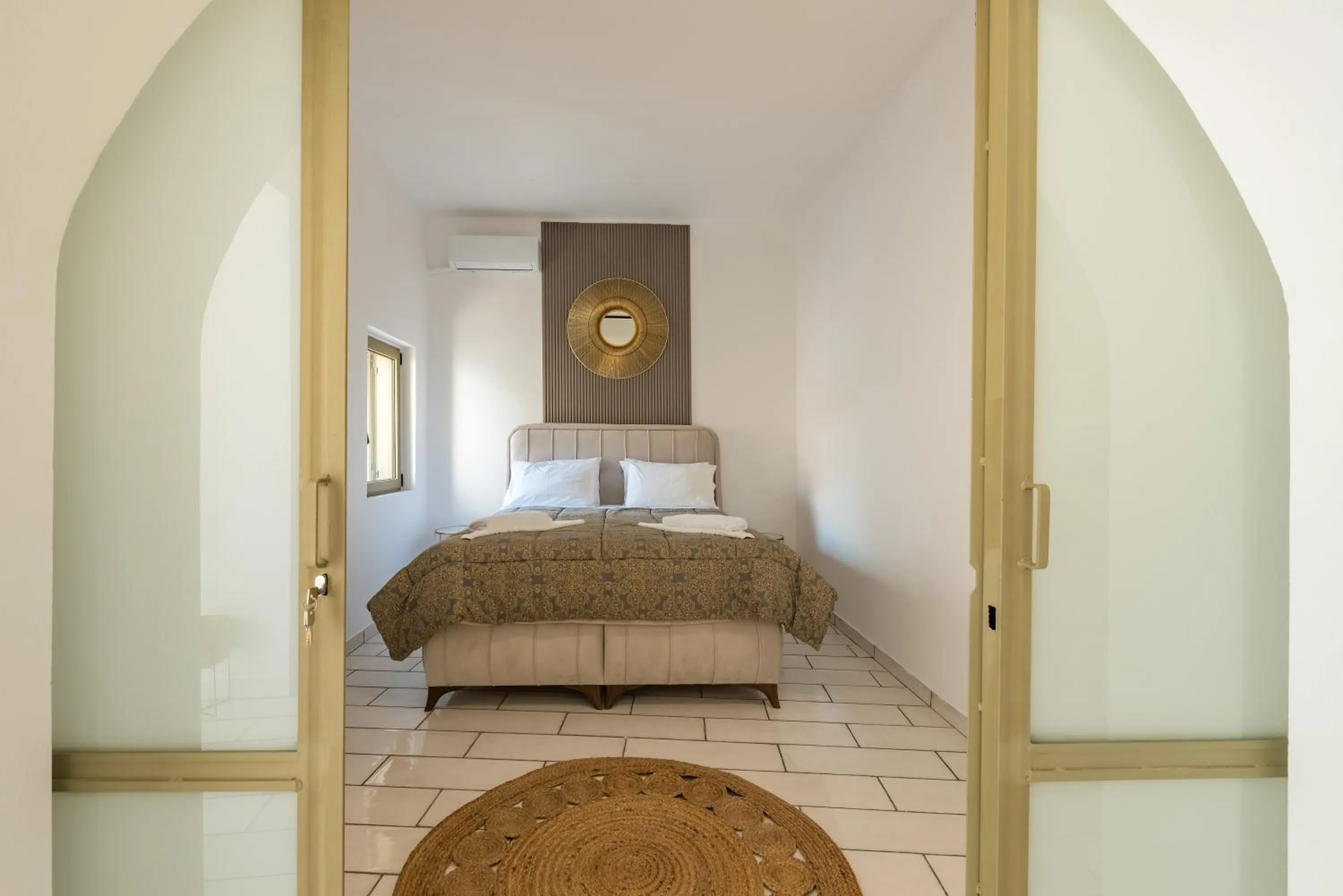 Bed in Lefka Hotel & Apartments