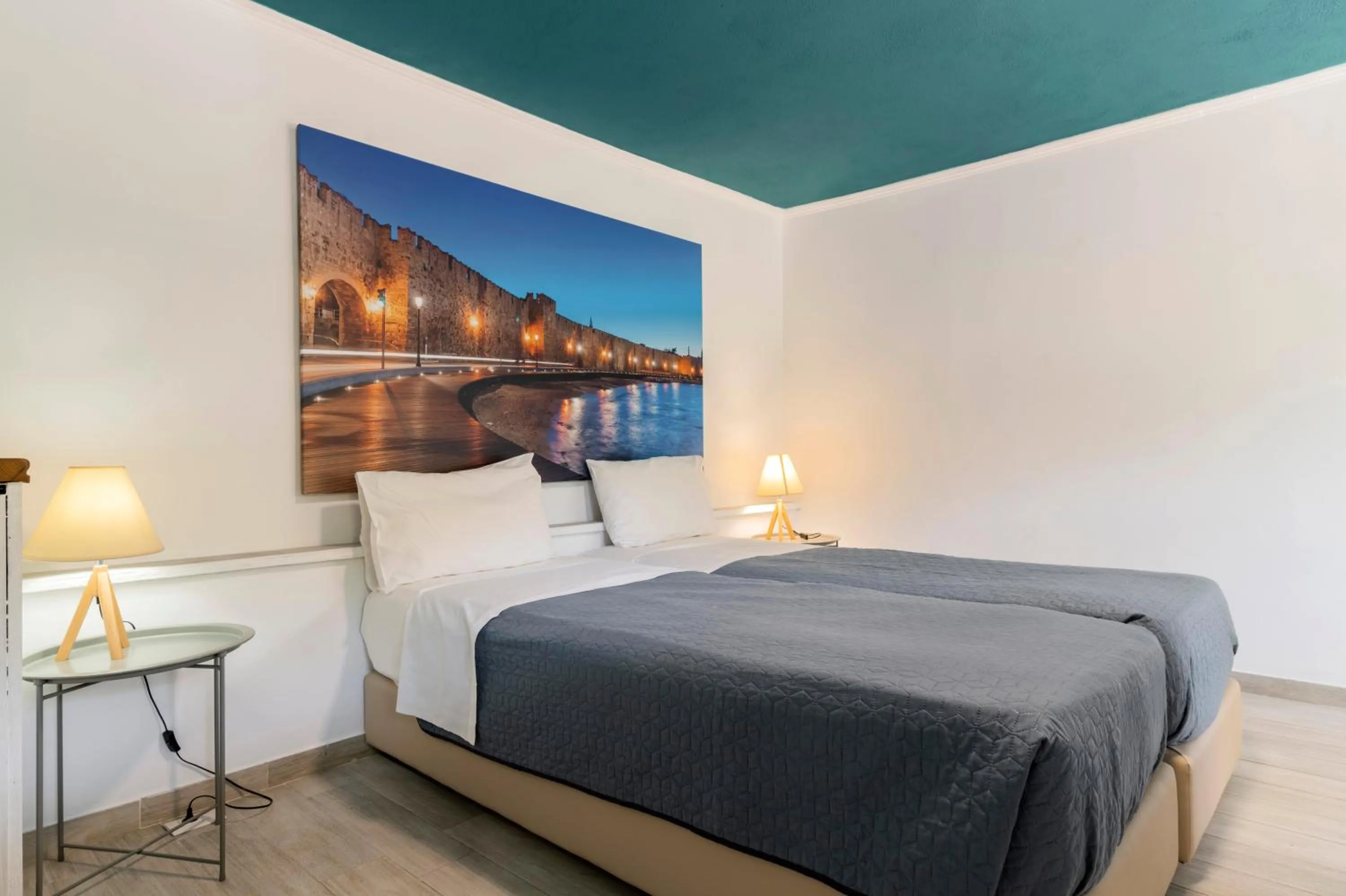 Bed in Lefka Hotel & Apartments