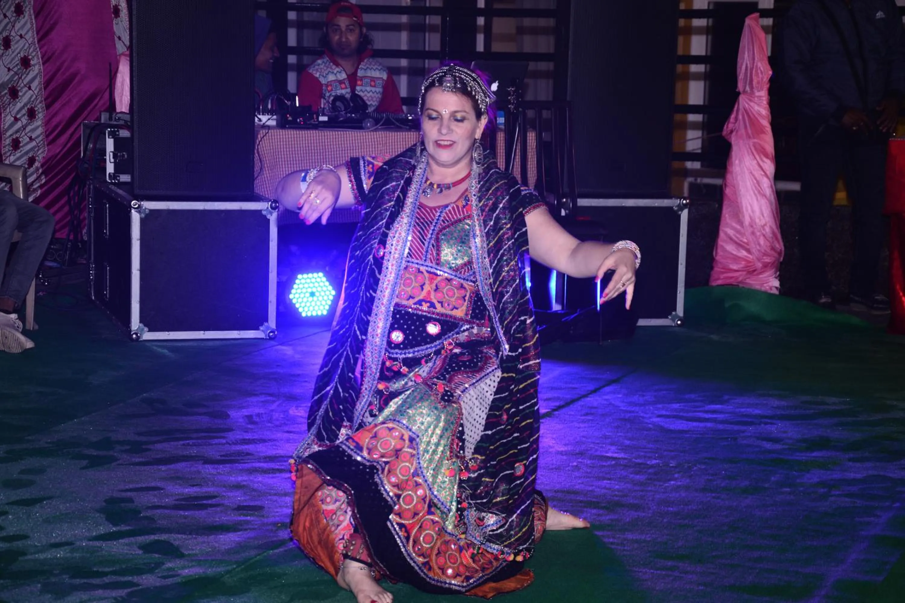 People in Highland Village Resort