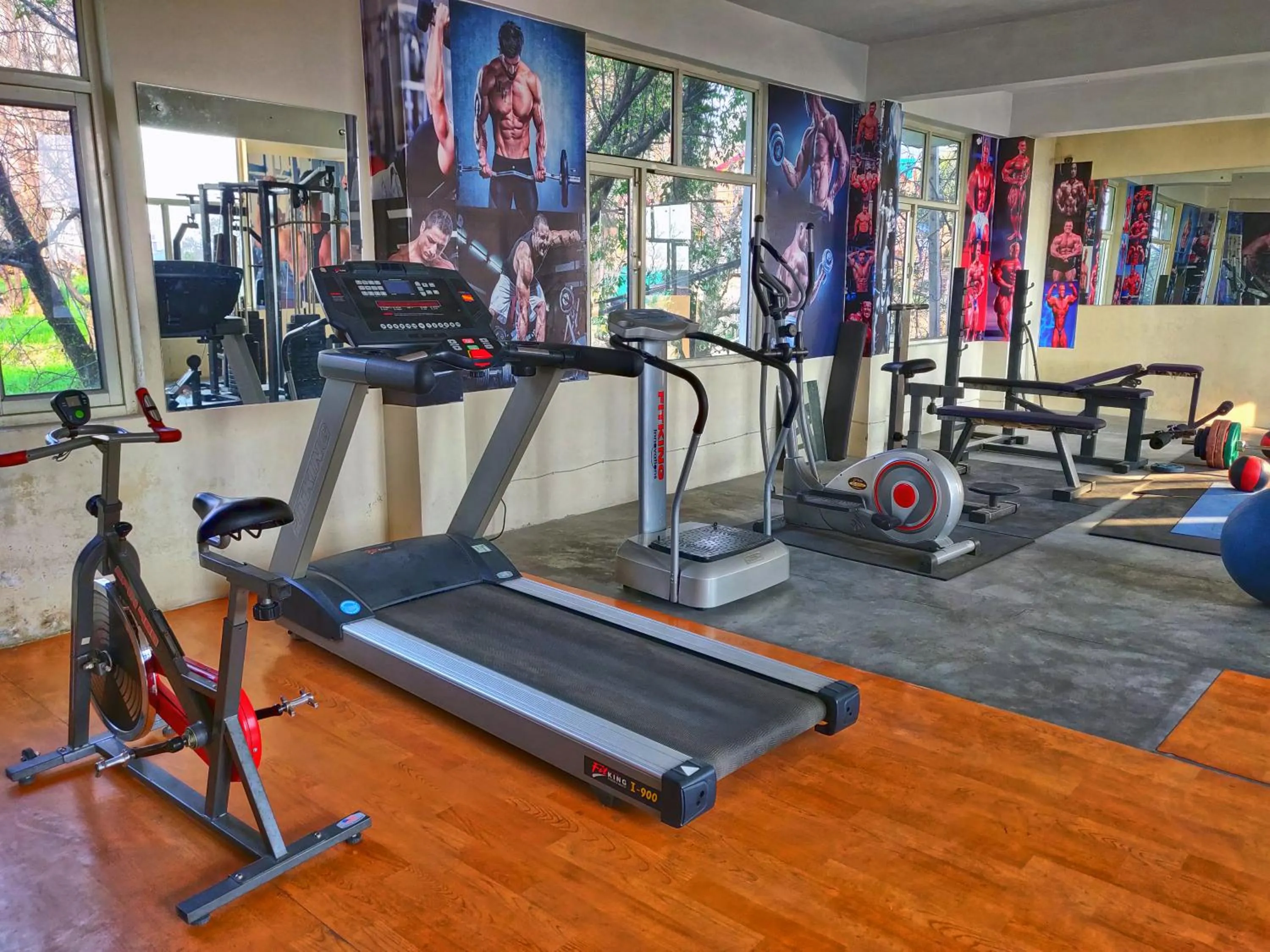 Fitness centre/facilities in Highland Village Resort