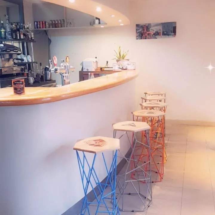 Lounge or bar in Hôtel des Cévennes