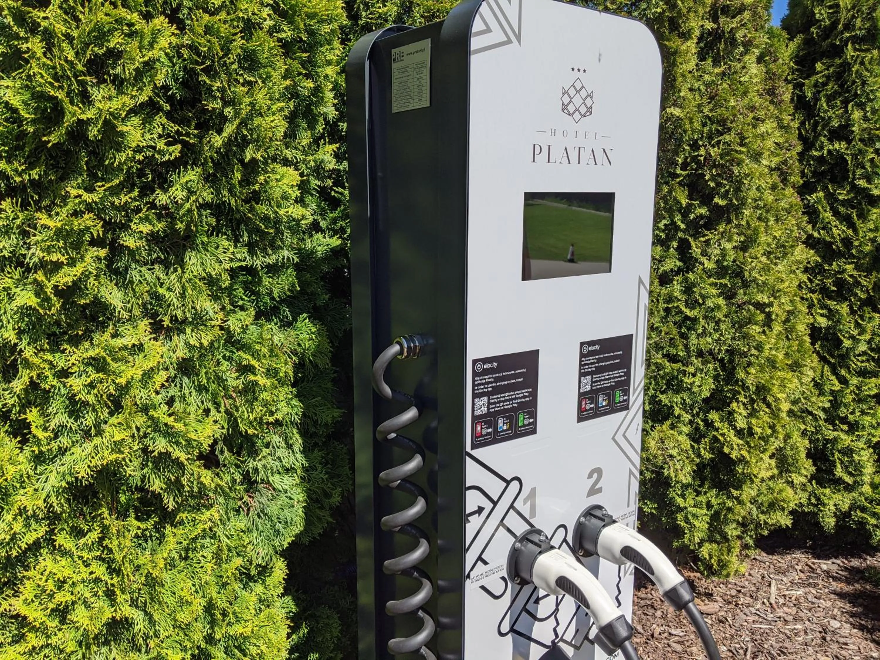 Parking in Hotel Platan