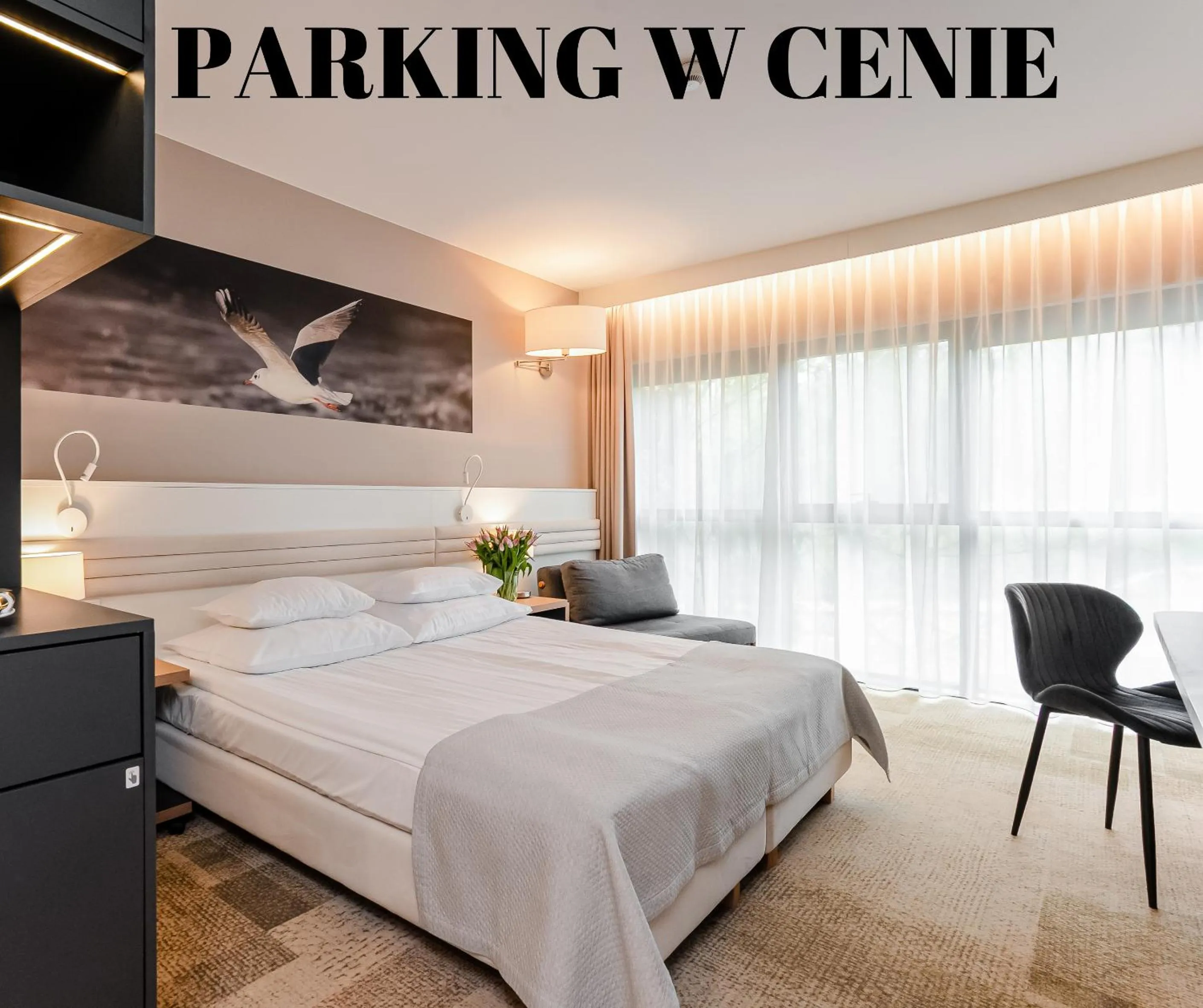 furniture, Bed in Hotel Platan