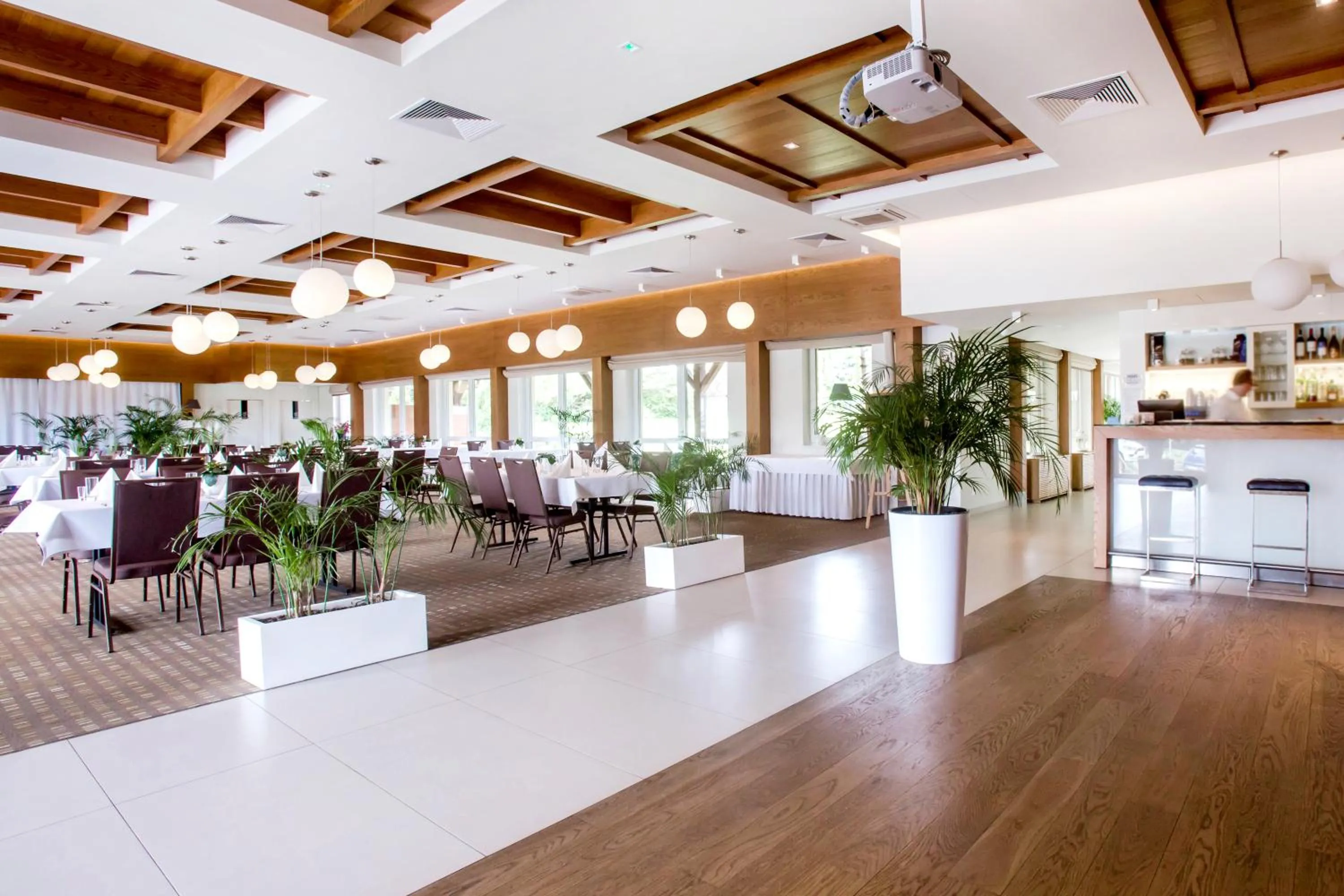 Restaurant/places to eat in Hotel Platan