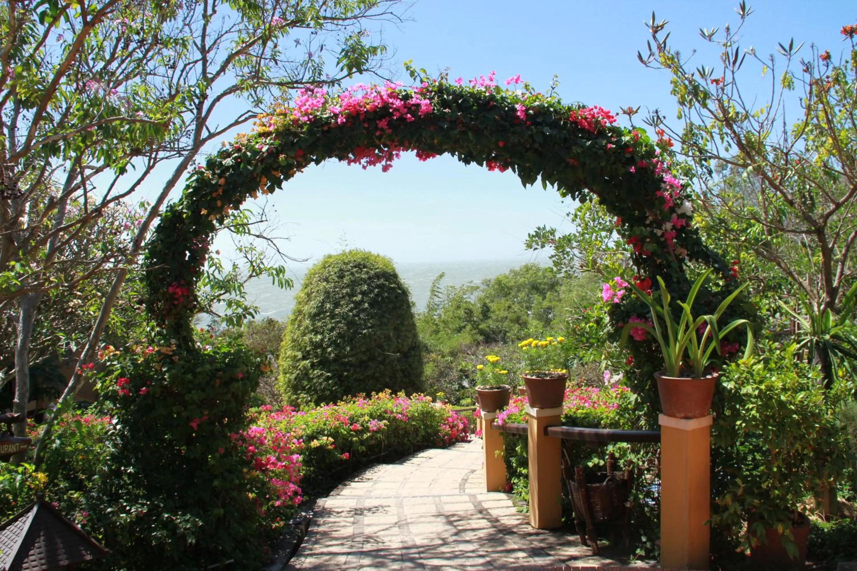 Garden in Poshanu Boutique Resort