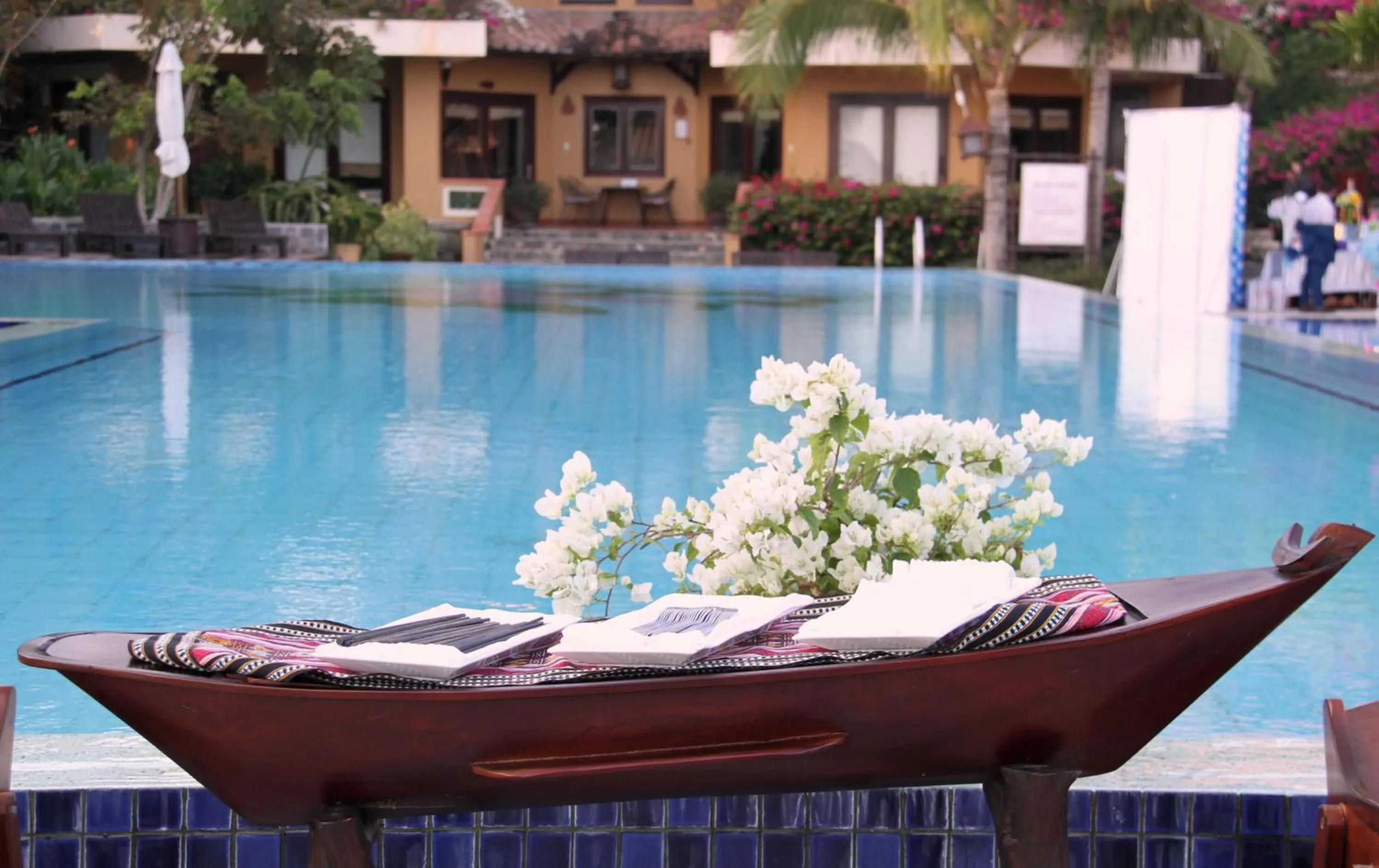 Property building, Swimming Pool in Poshanu Boutique Resort