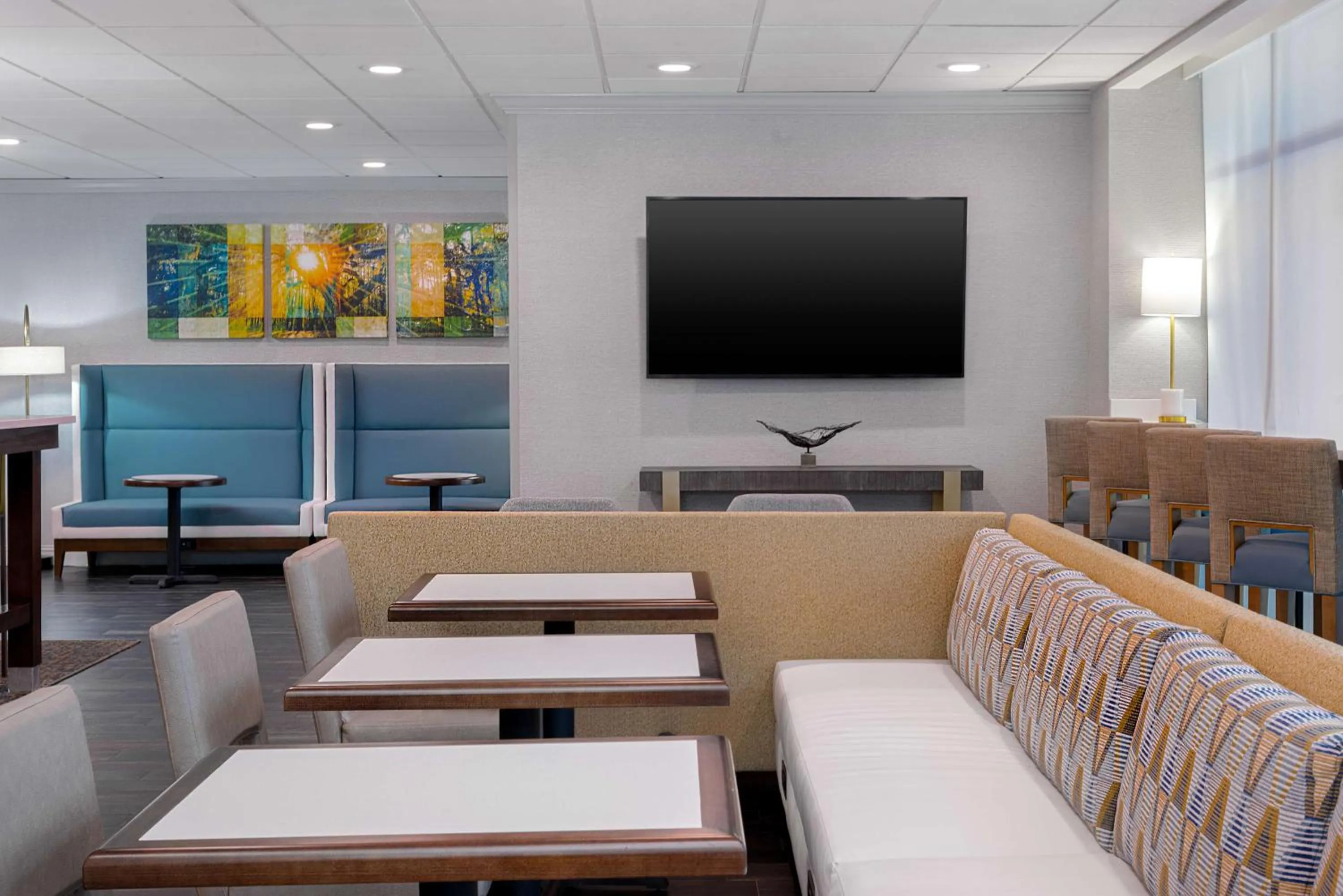 Lobby or reception in Hampton Inn Tallahassee-Central