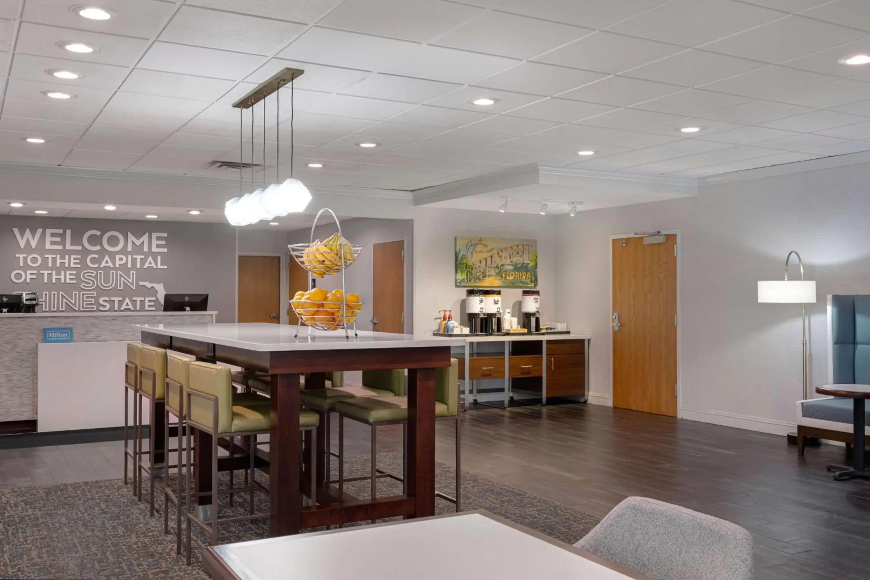 Lobby or reception in Hampton Inn Tallahassee-Central Lobby or reception in Hampton Inn Tallahassee-Central