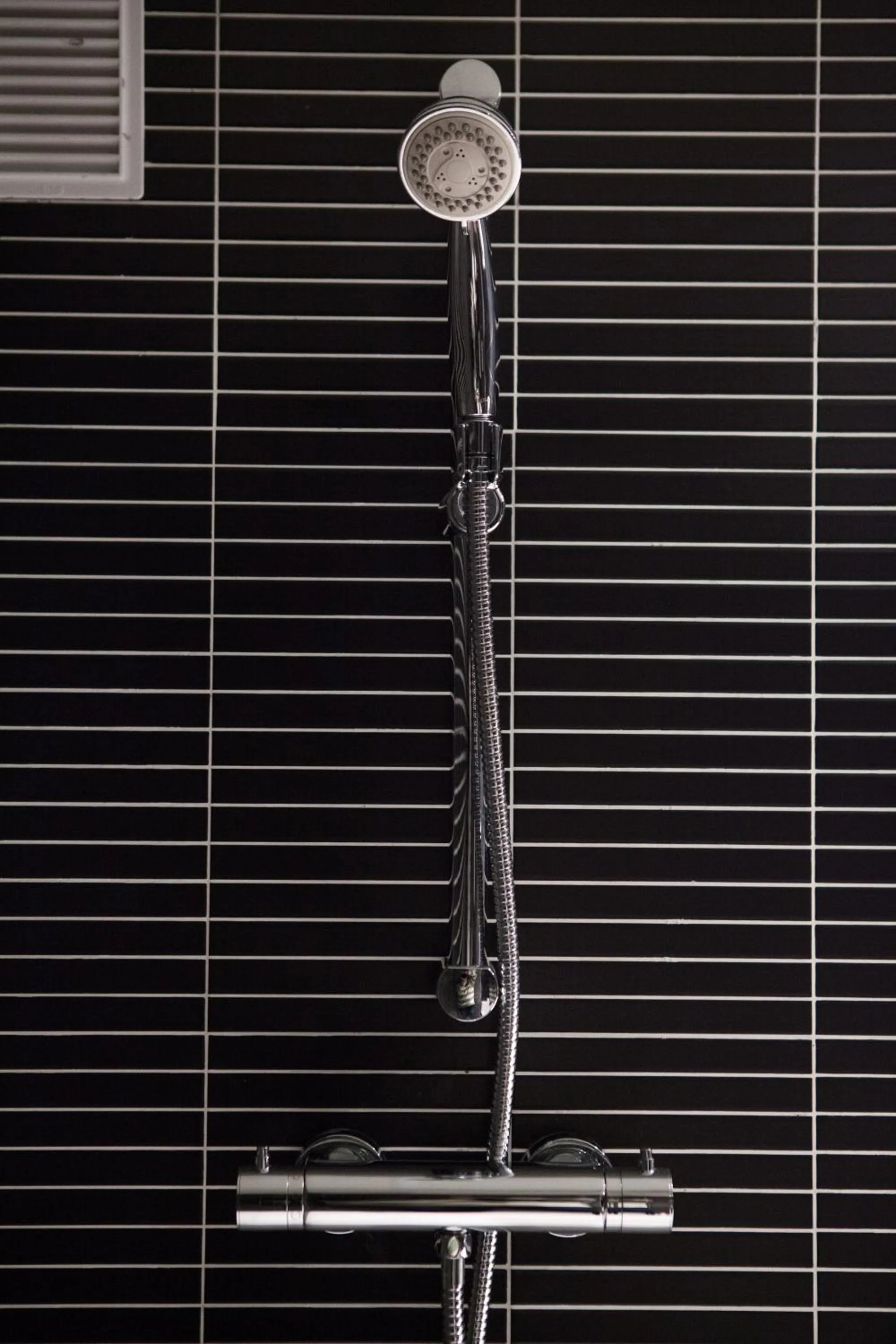 Shower in Brea's Hotel