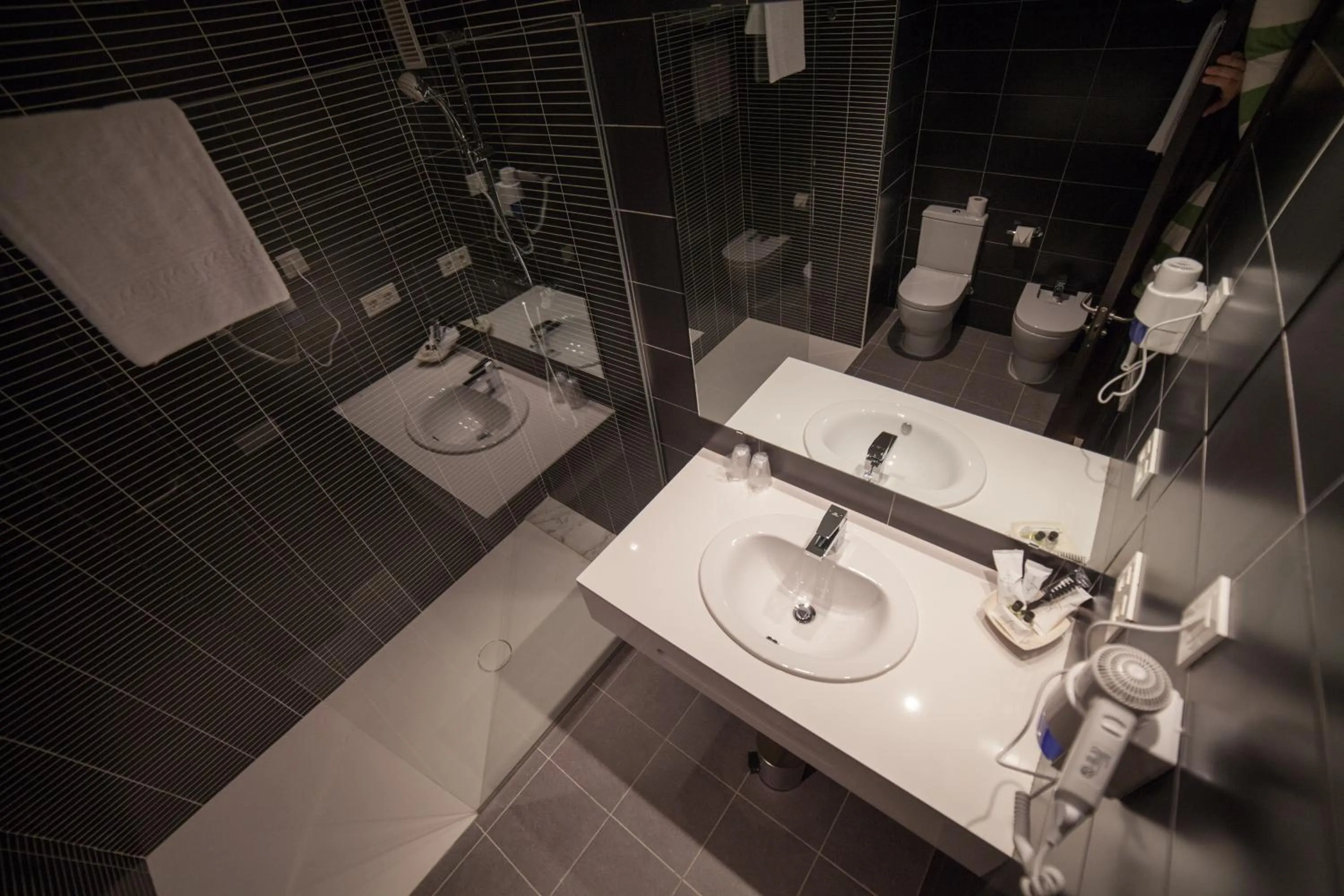 Bathroom in Brea's Hotel