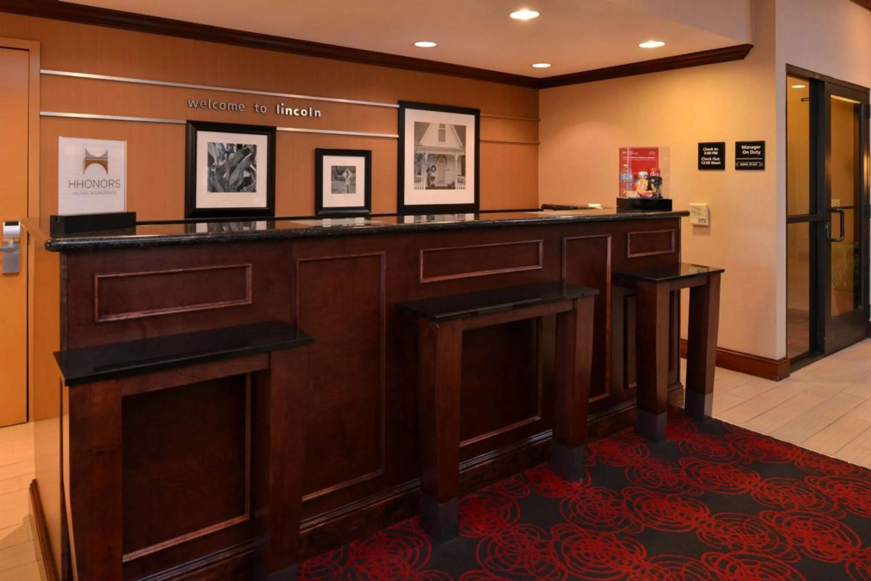 Lobby or reception in Hampton By Hilton Lincoln