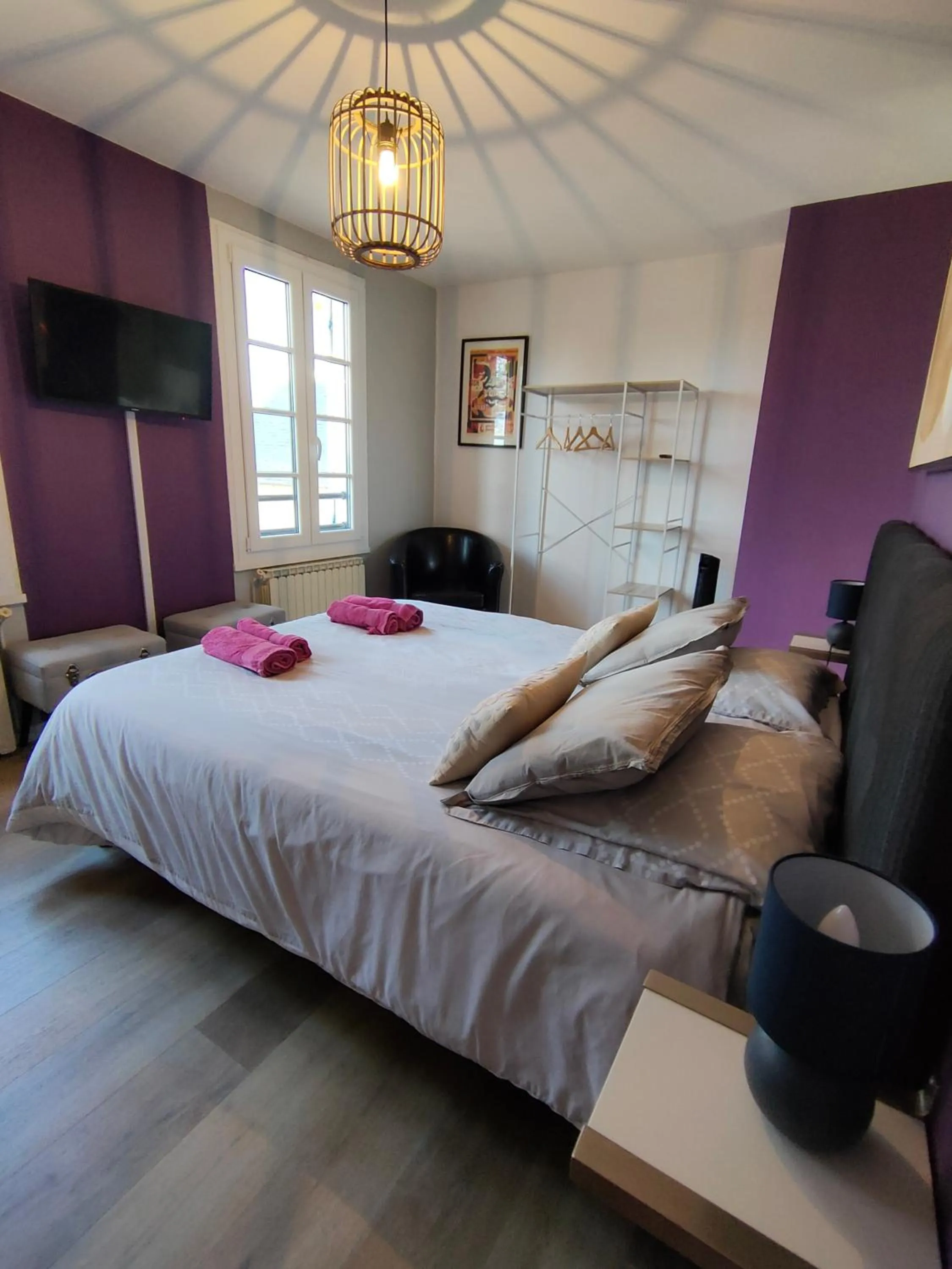 Bed in Chambres D'hôtes le clos de la Bertinière petit déjeuner inclus