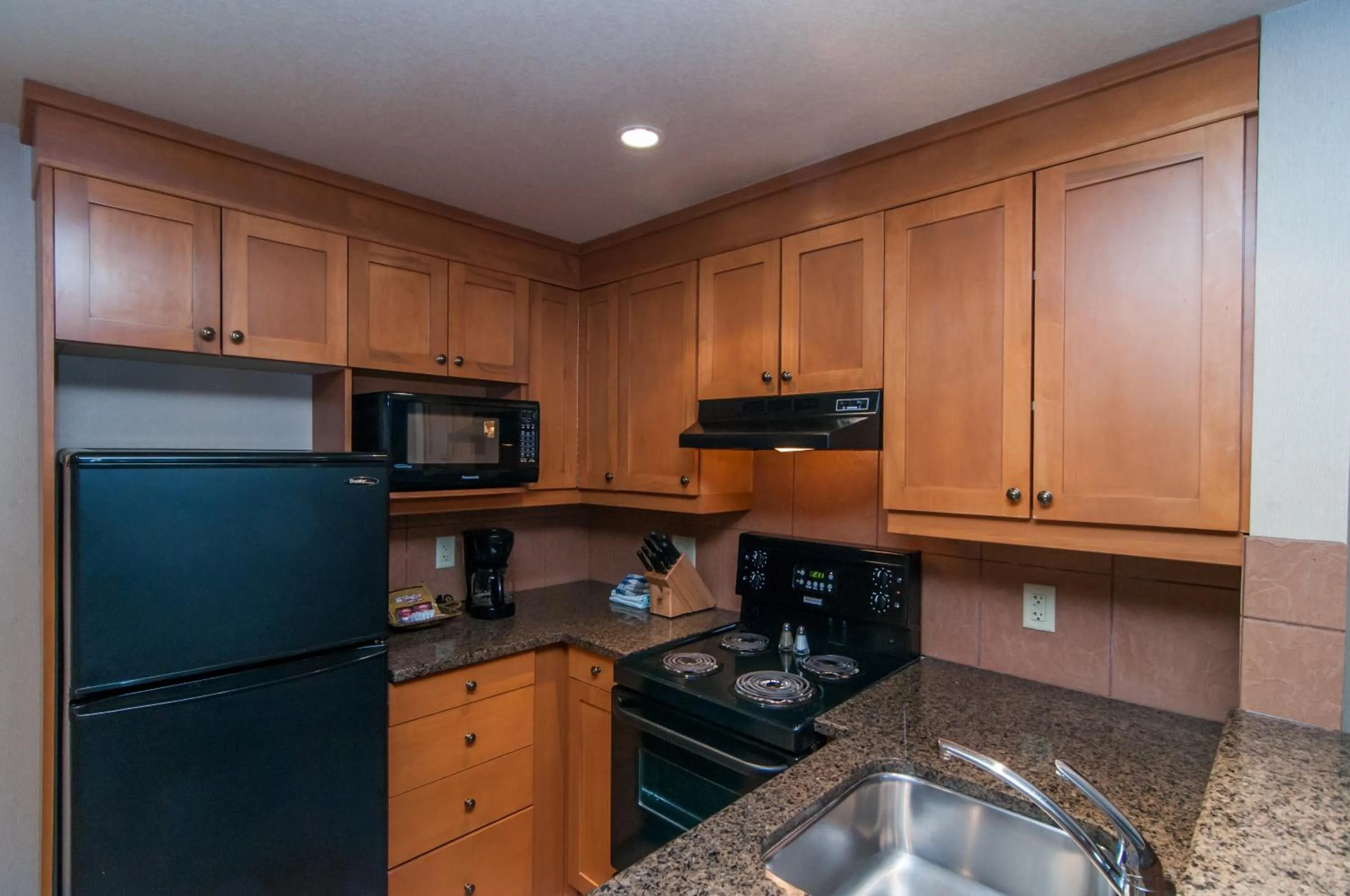 Kitchen or kitchenette in The Hidden Ridge Resort