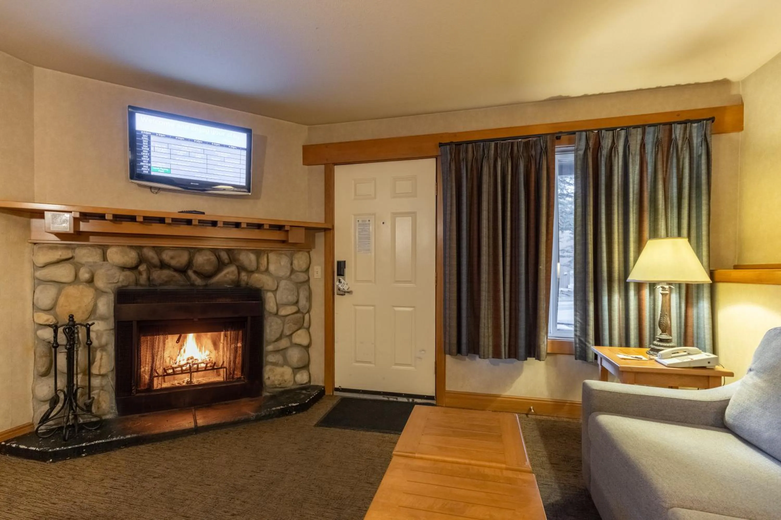 Seating area in The Hidden Ridge Resort