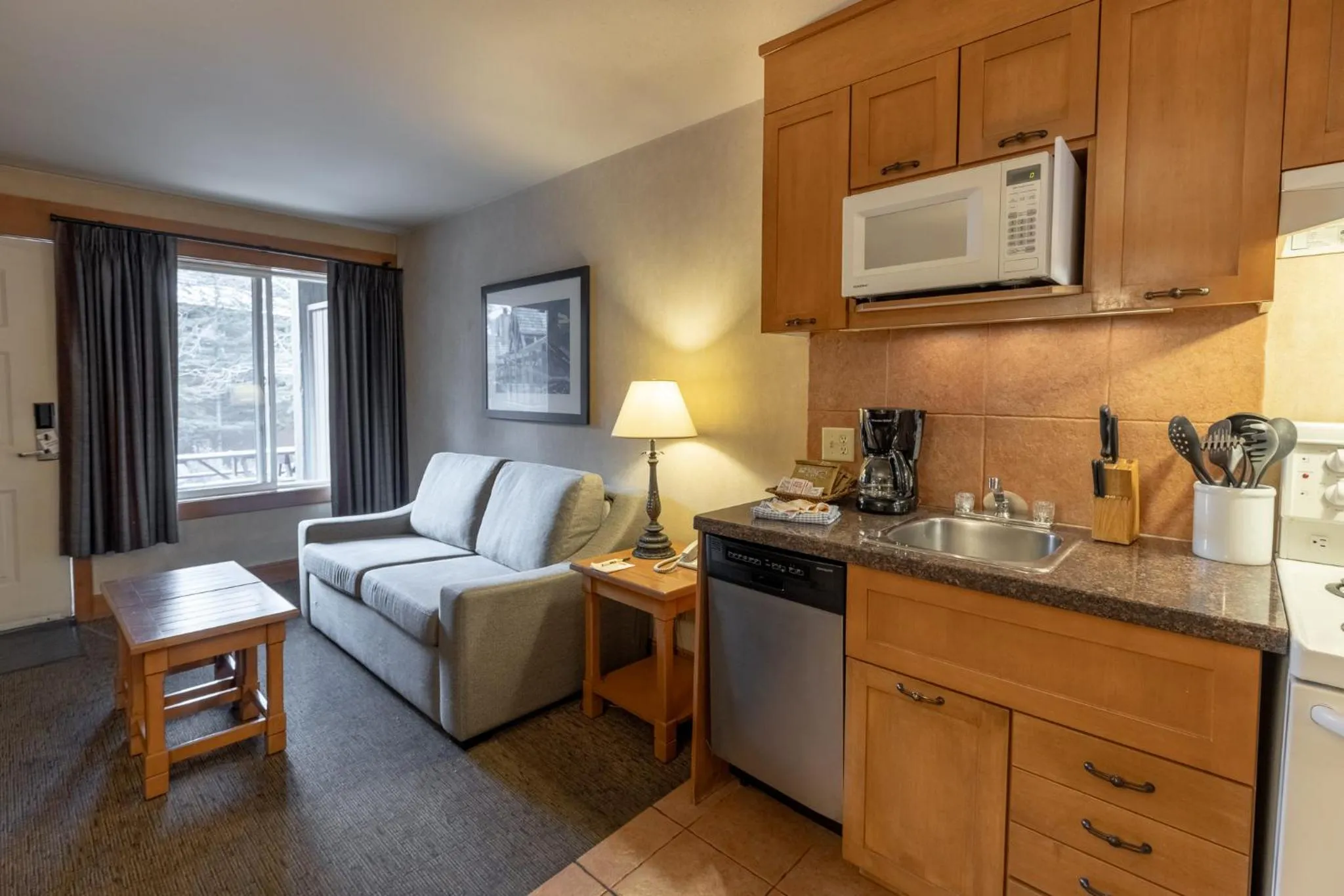 Living room in The Hidden Ridge Resort