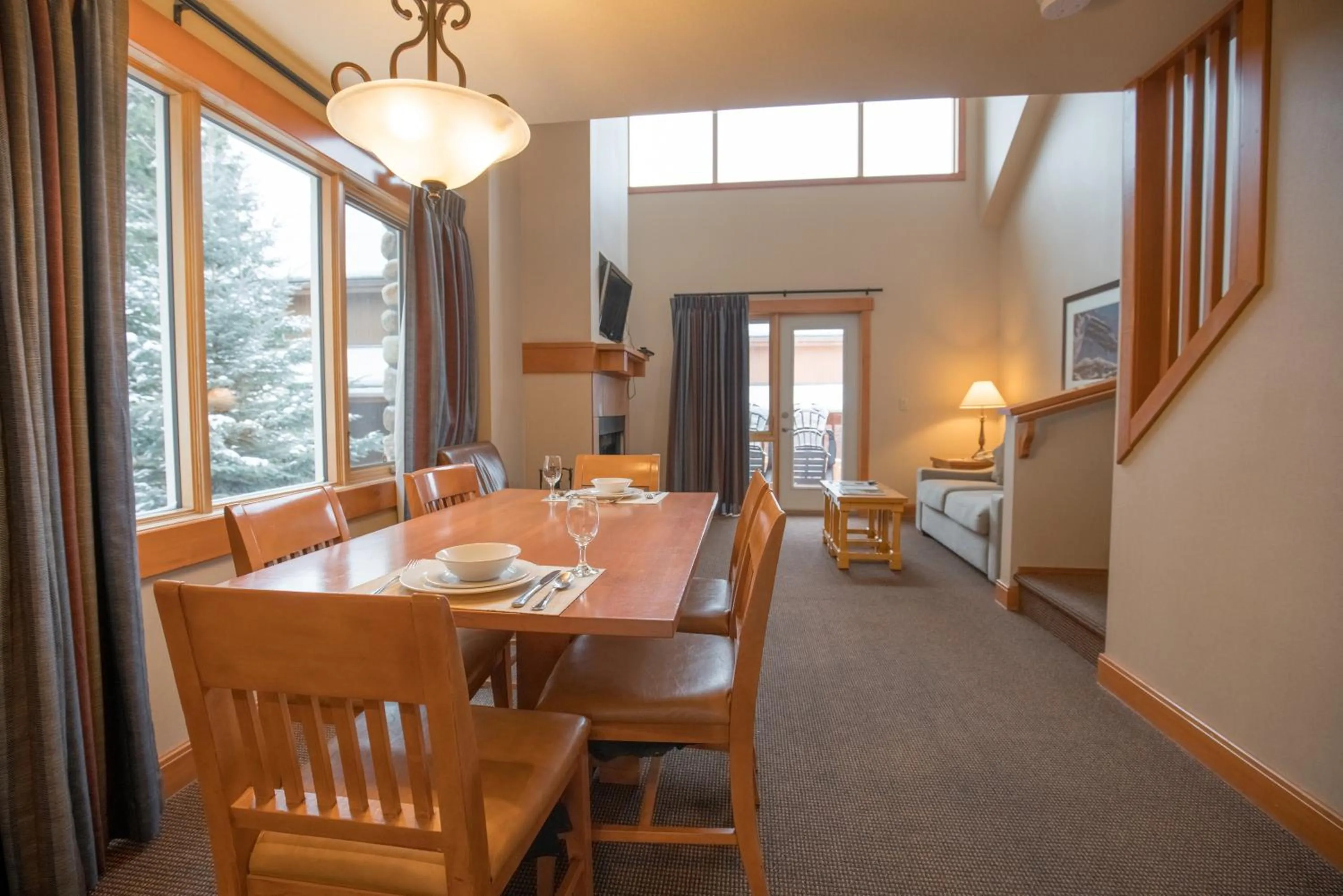 Seating area in The Hidden Ridge Resort