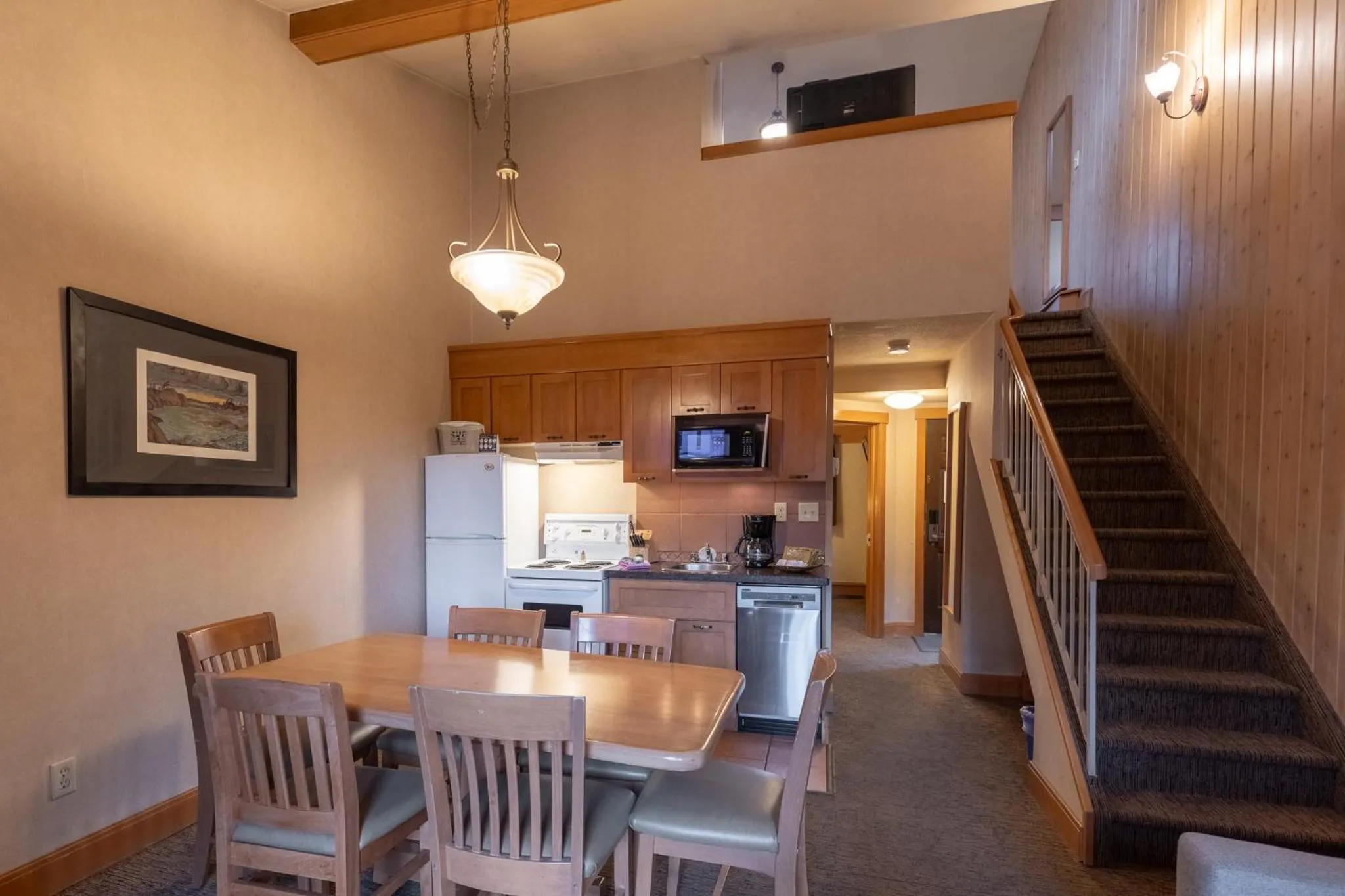 kitchen in The Hidden Ridge Resort