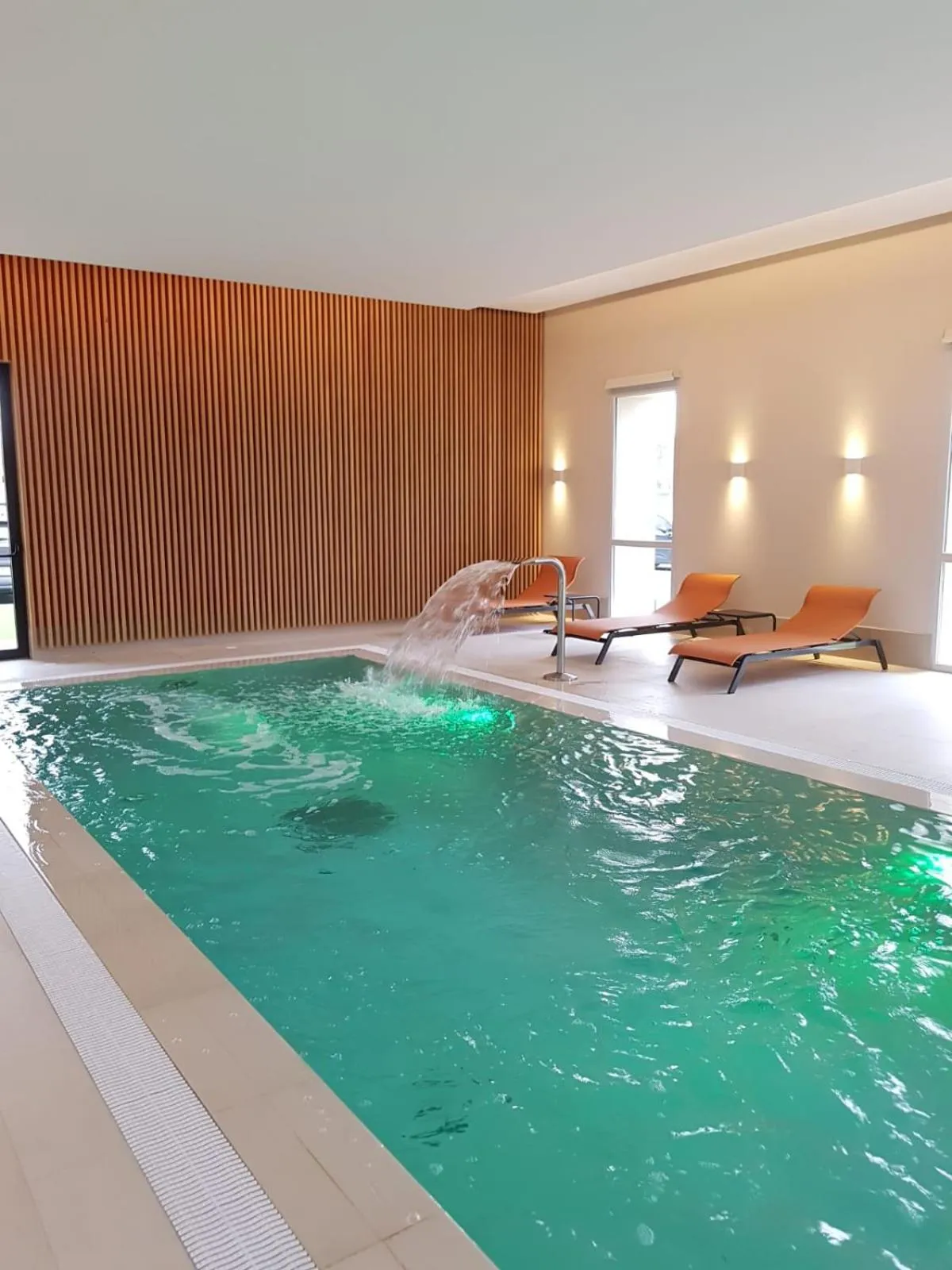 Swimming pool in Château Saint-Jean, Relais & Châteaux