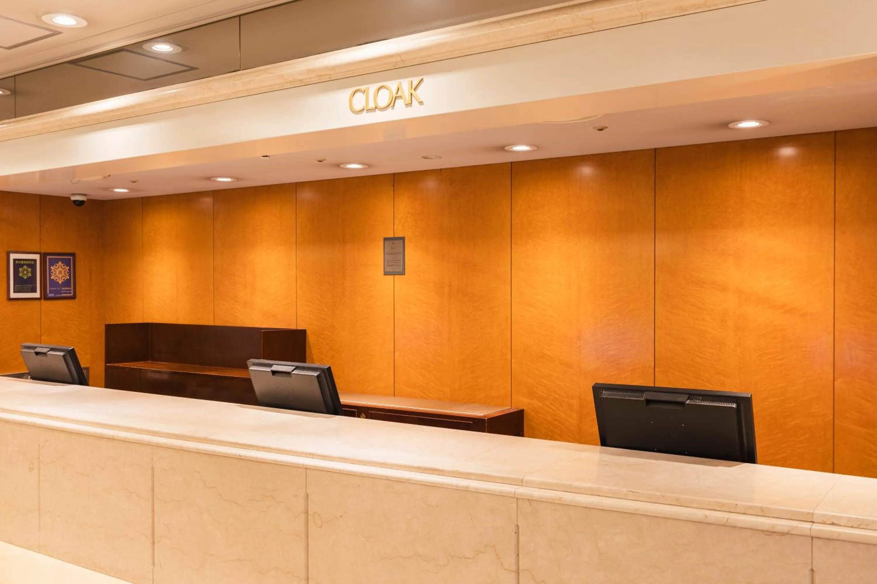 Lobby or reception in Hotel Sunroute Niigata