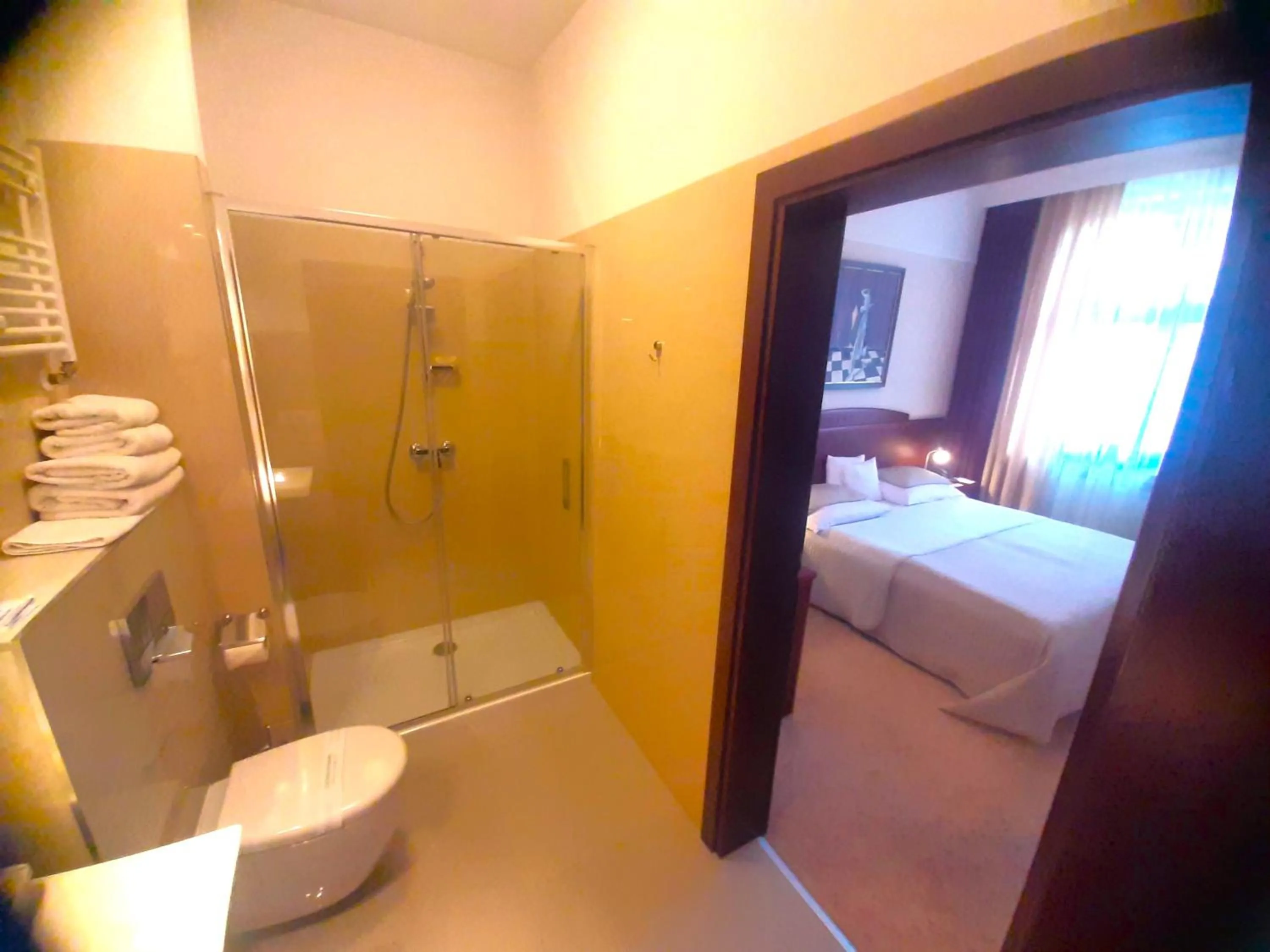 Bed in Hotel BAST Wellness & SPA