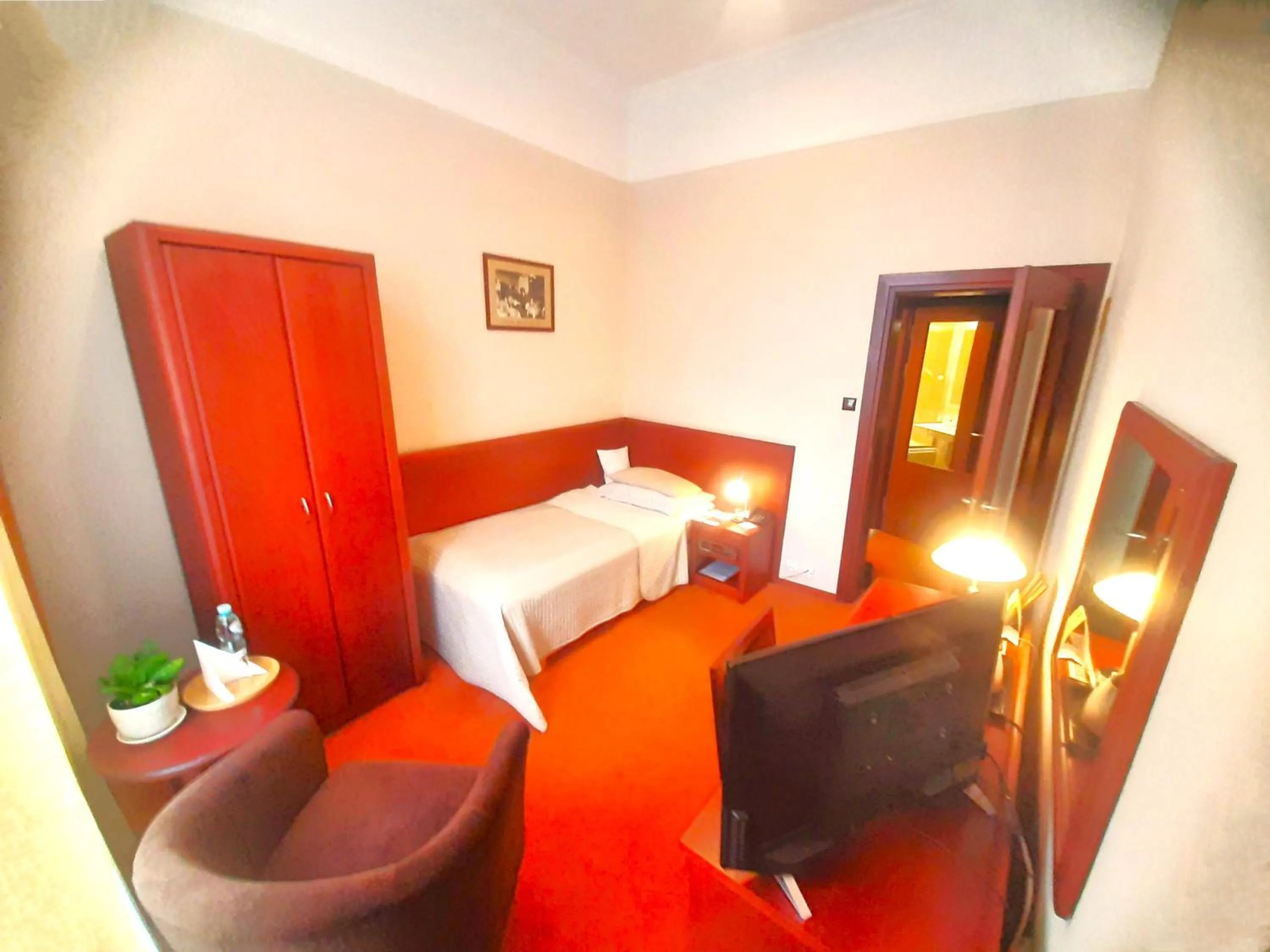 Bed in Hotel BAST Wellness & SPA