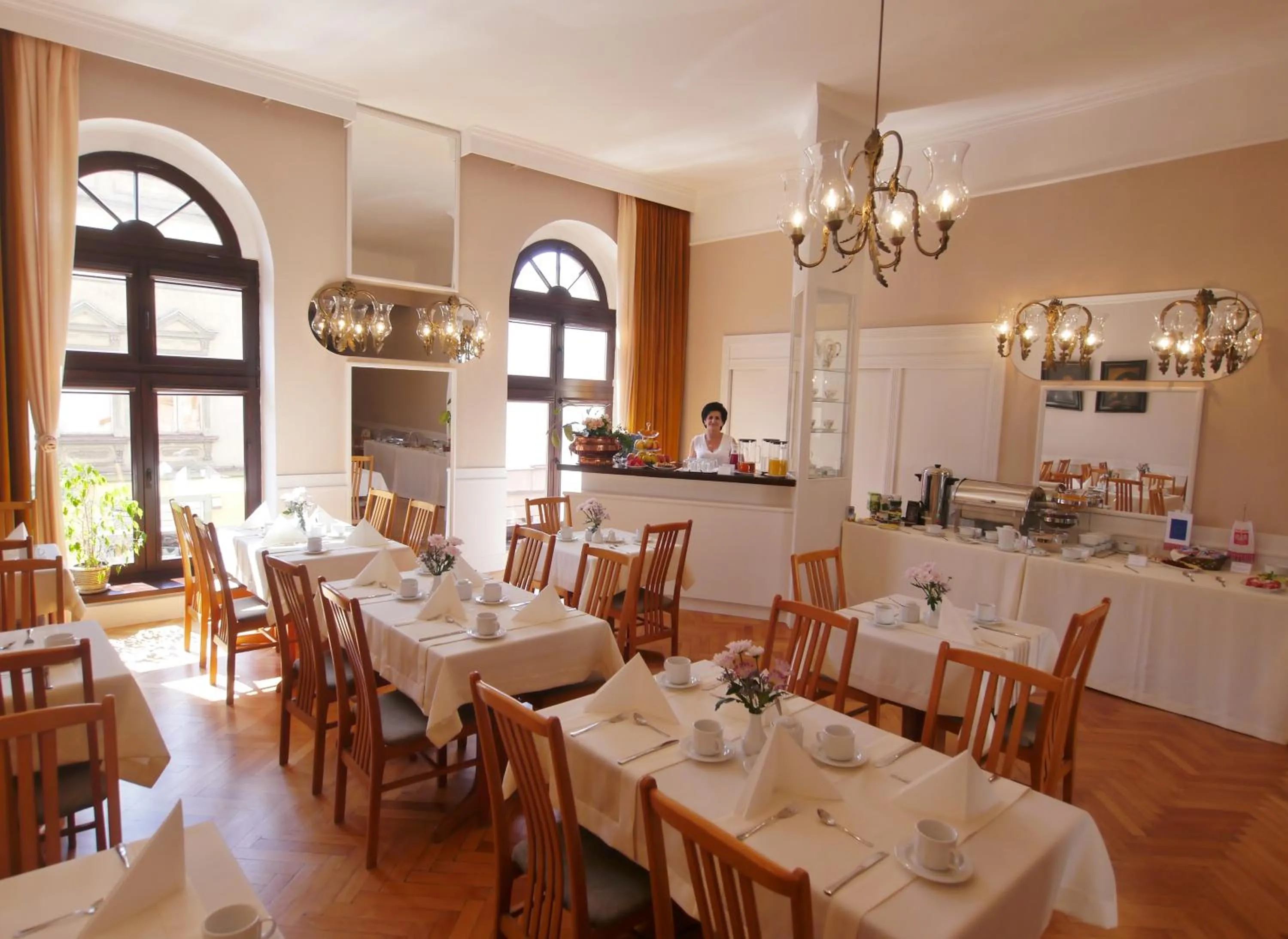 Buffet breakfast in Hotel BAST Wellness & SPA