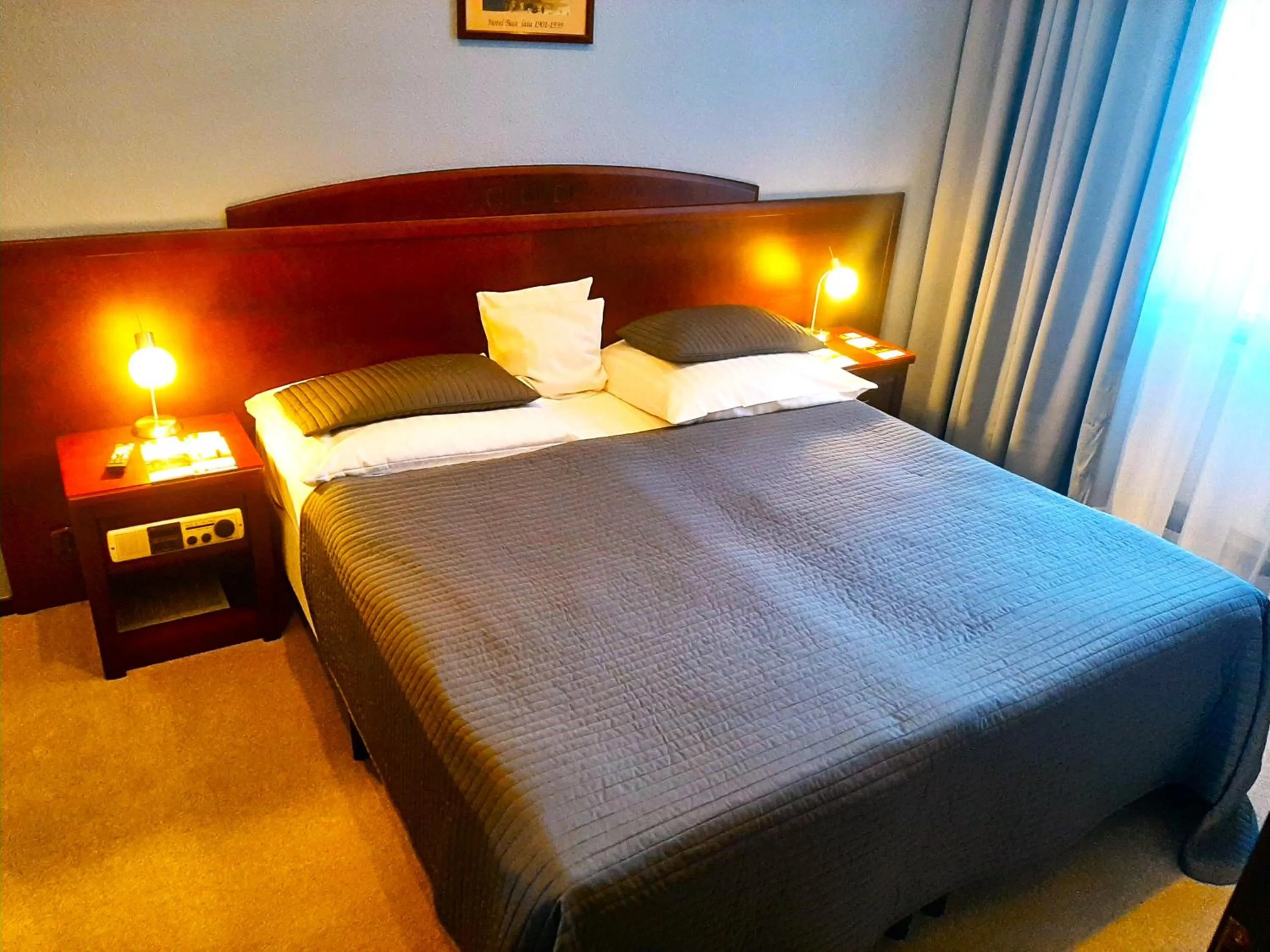 Bed in Hotel BAST Wellness & SPA