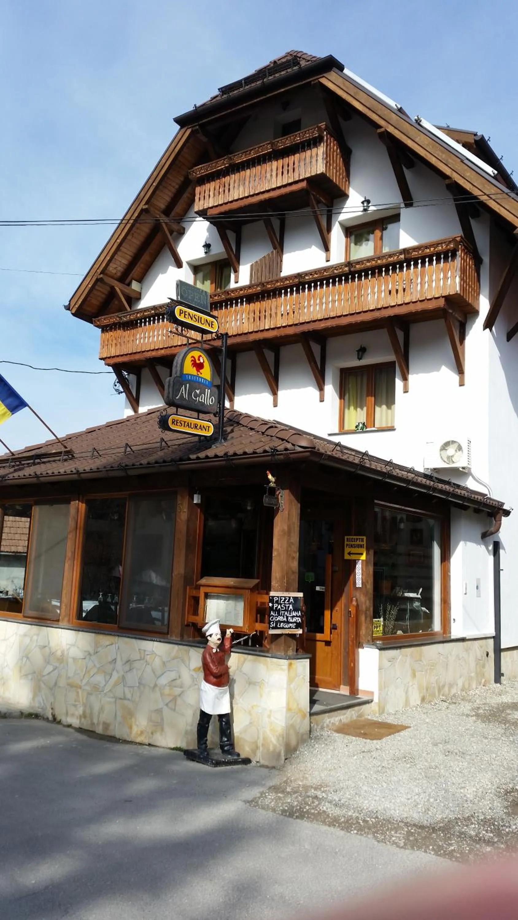 Property building in Trattoria Al Gallo