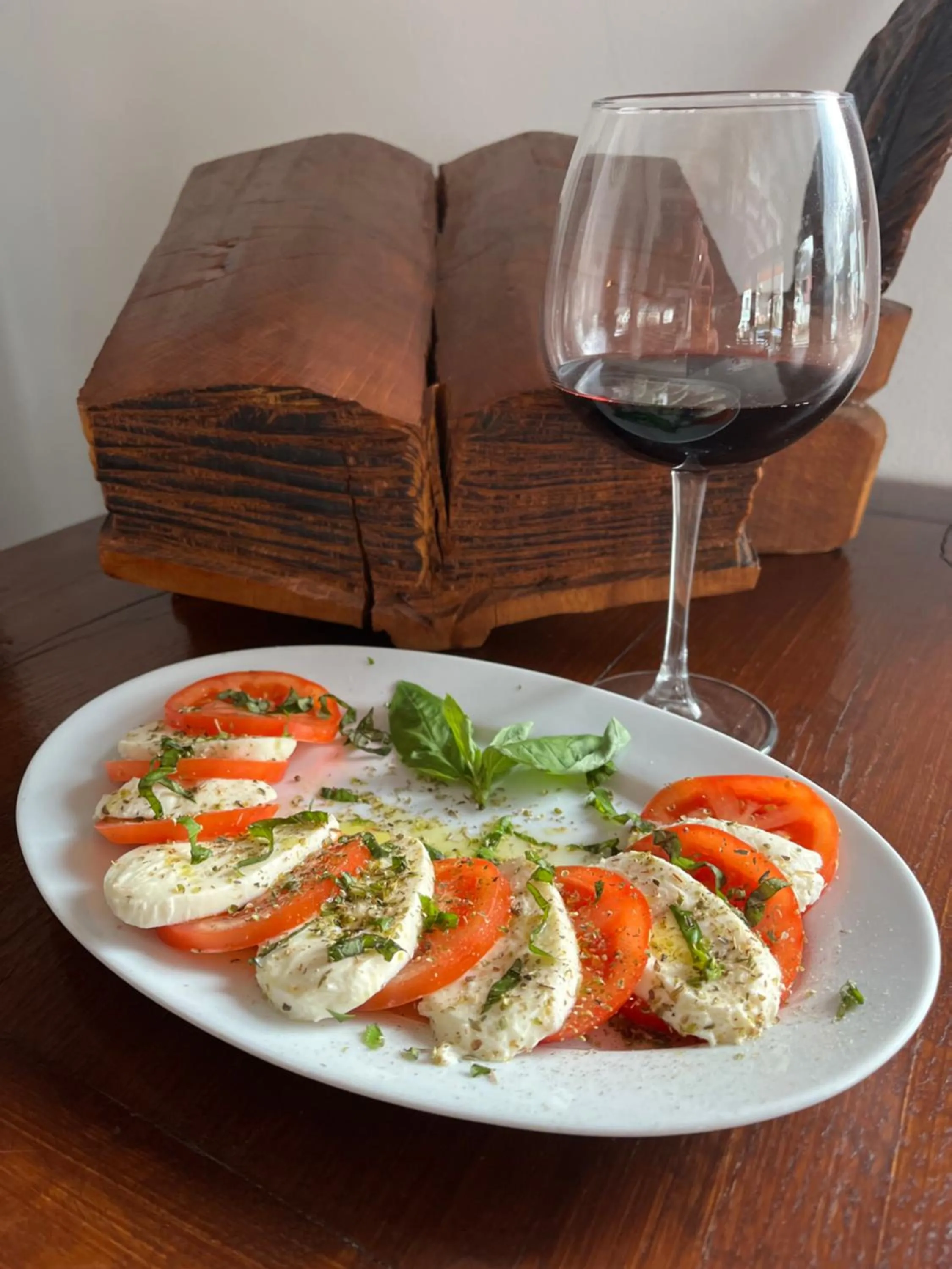 Food and drinks in Trattoria Al Gallo