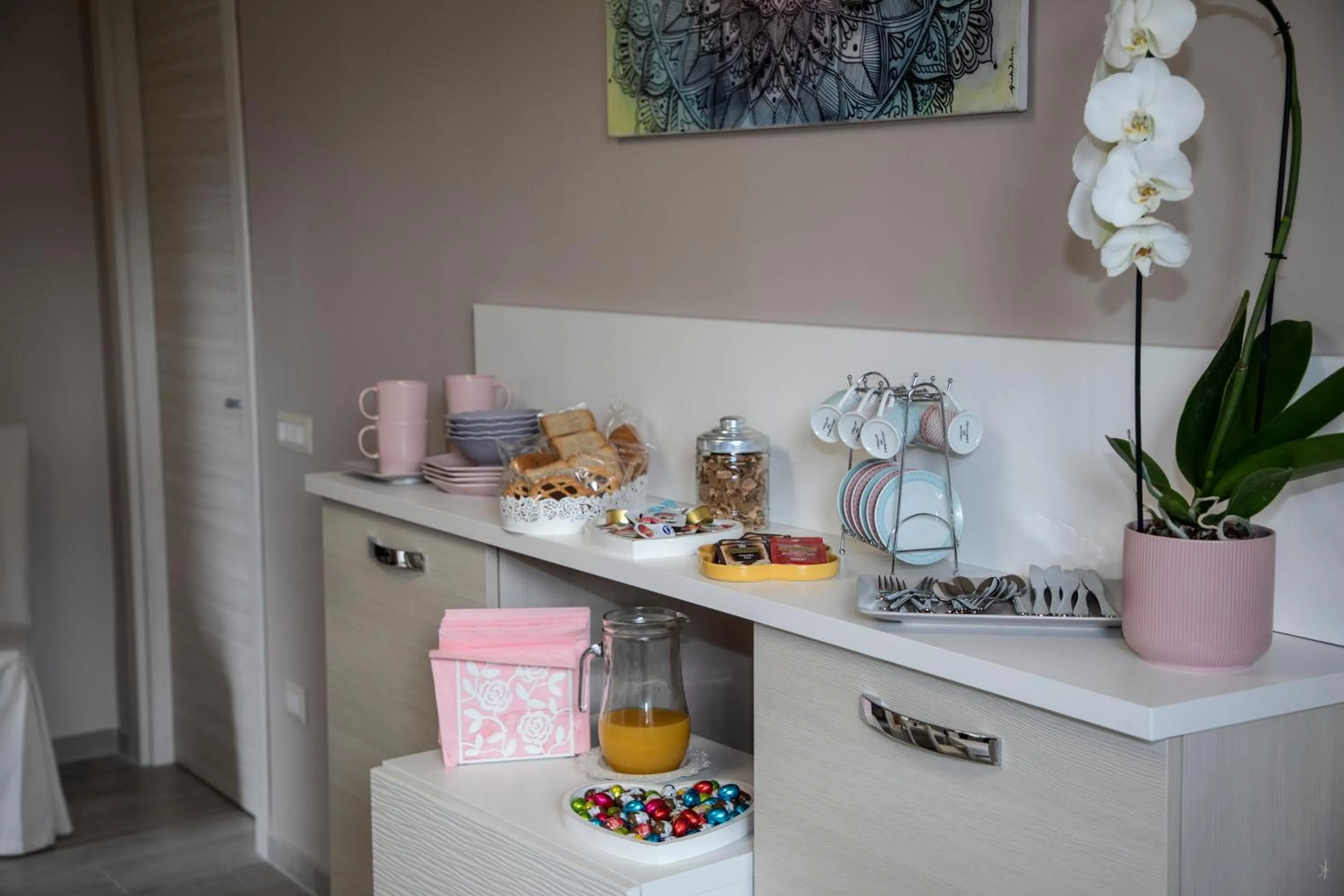 Coffee/tea facilities in L' albero di giada