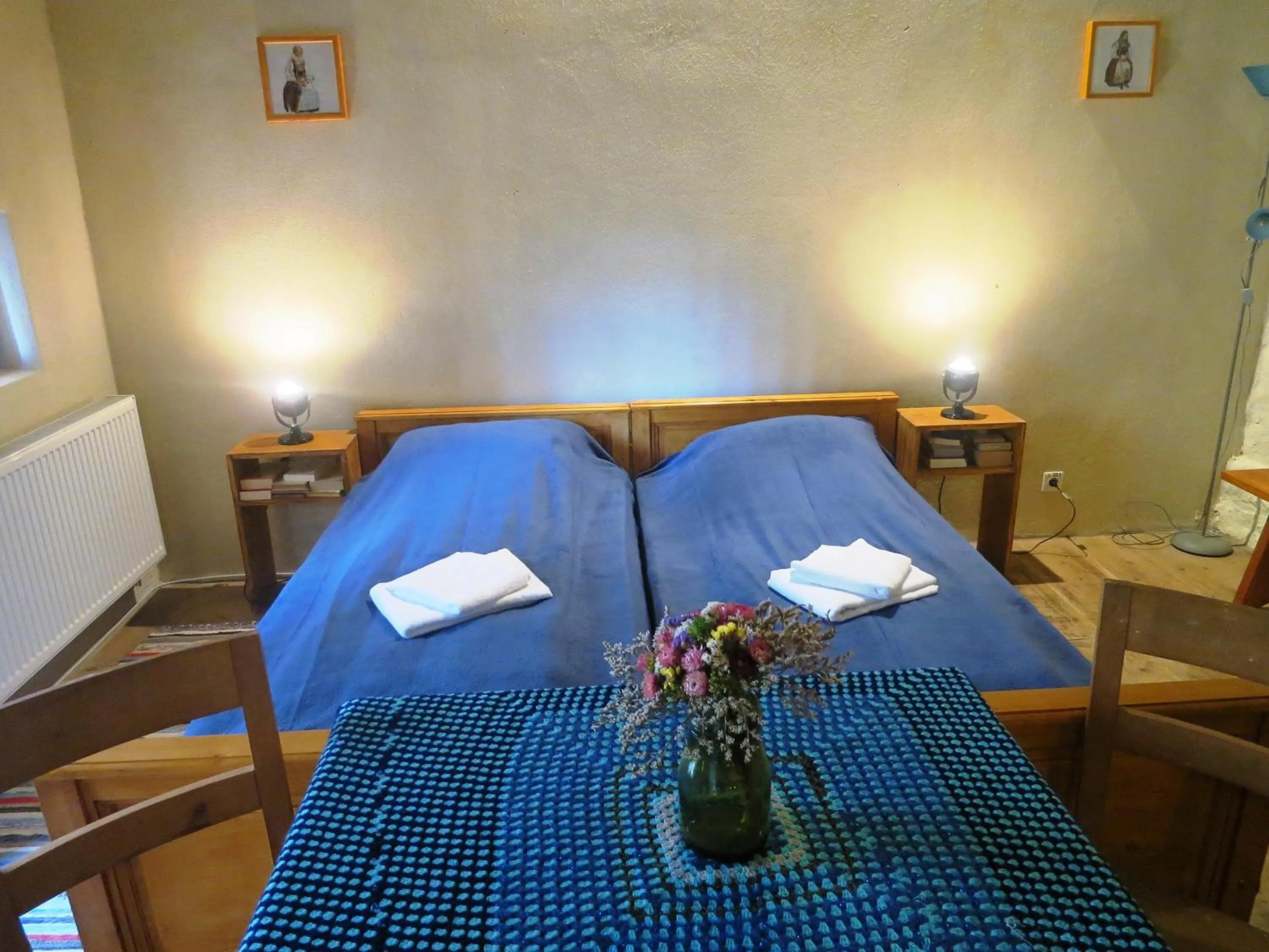 Bedroom in Medieval Apartments Frauendorf