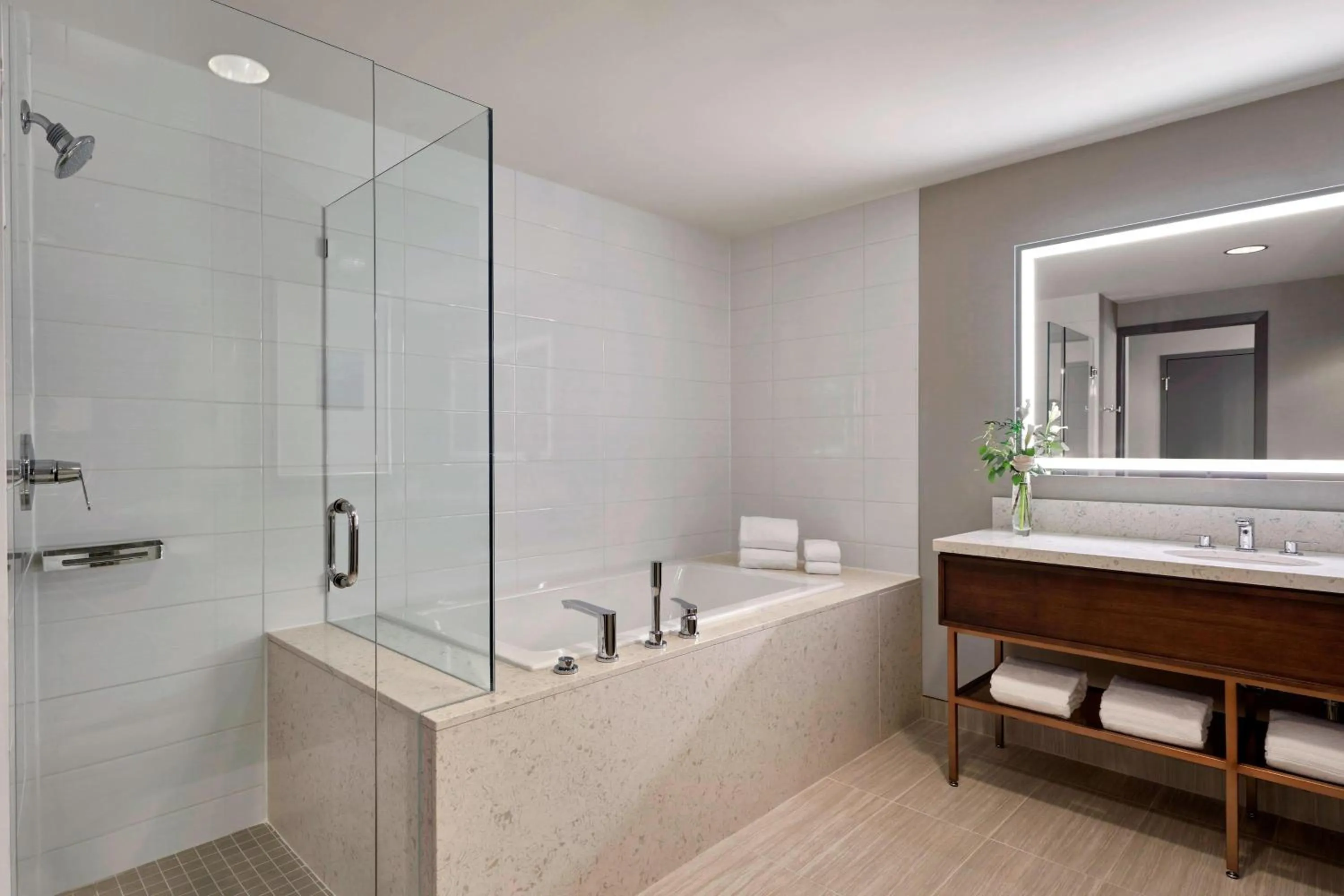 Bathroom in Sheraton Vancouver Guildford Hotel