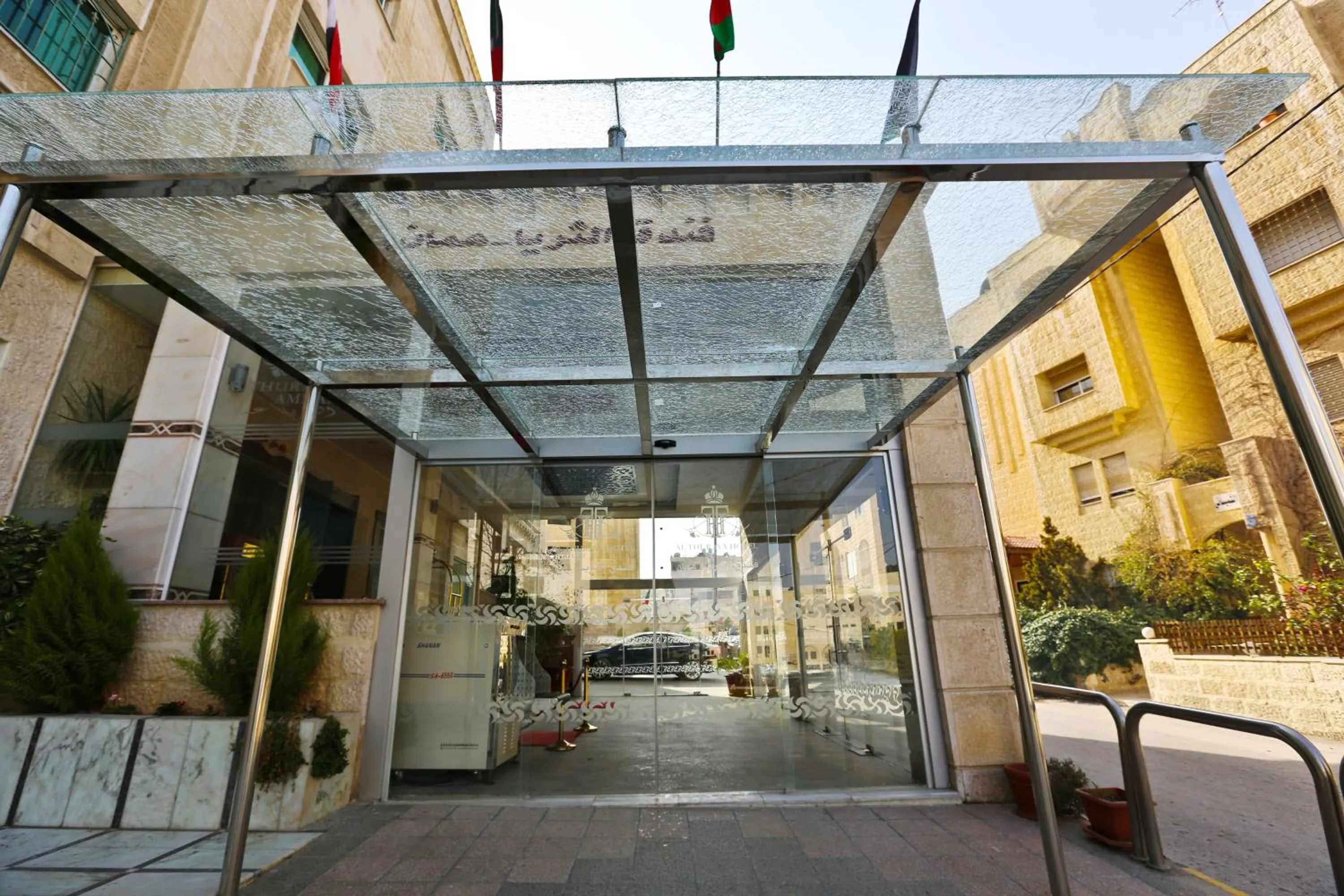 Facade/entrance in Al Thuraya Hotel