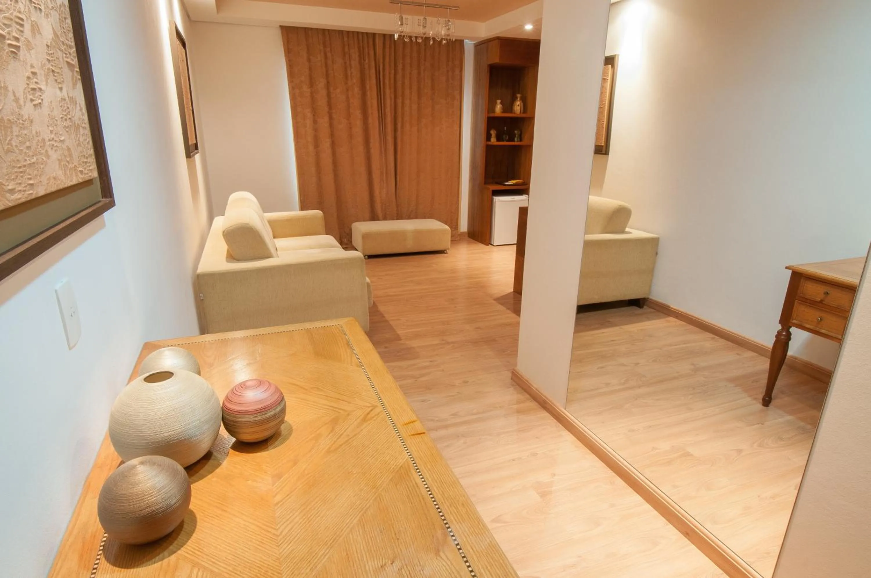 Seating area in Jacques Georges Tower