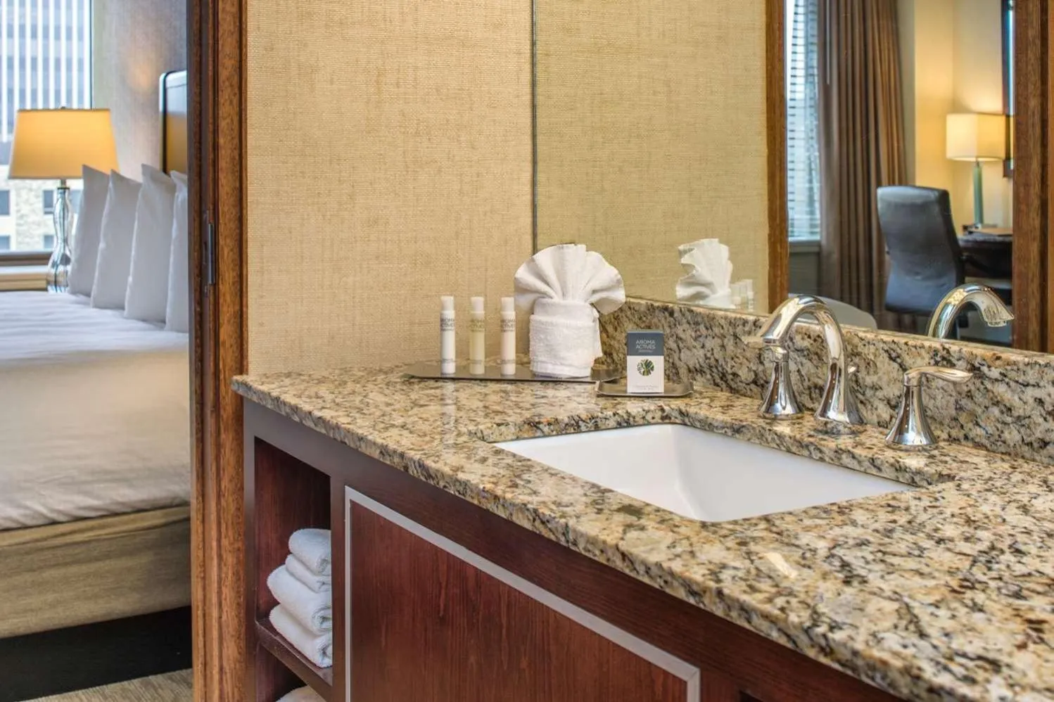 Bathroom in DoubleTree by Hilton Portland