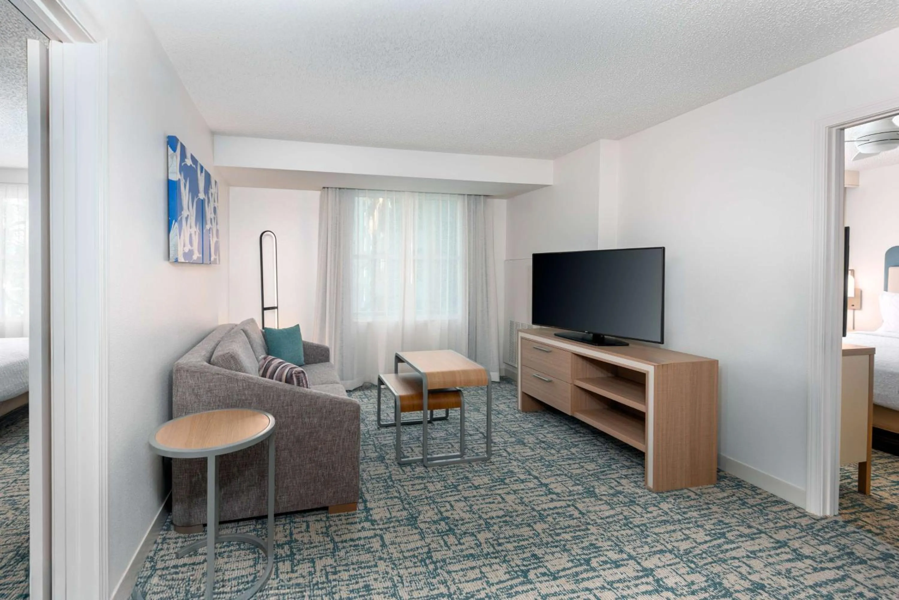 Living room in Homewood Suites by Hilton Tampa Airport - Westshore