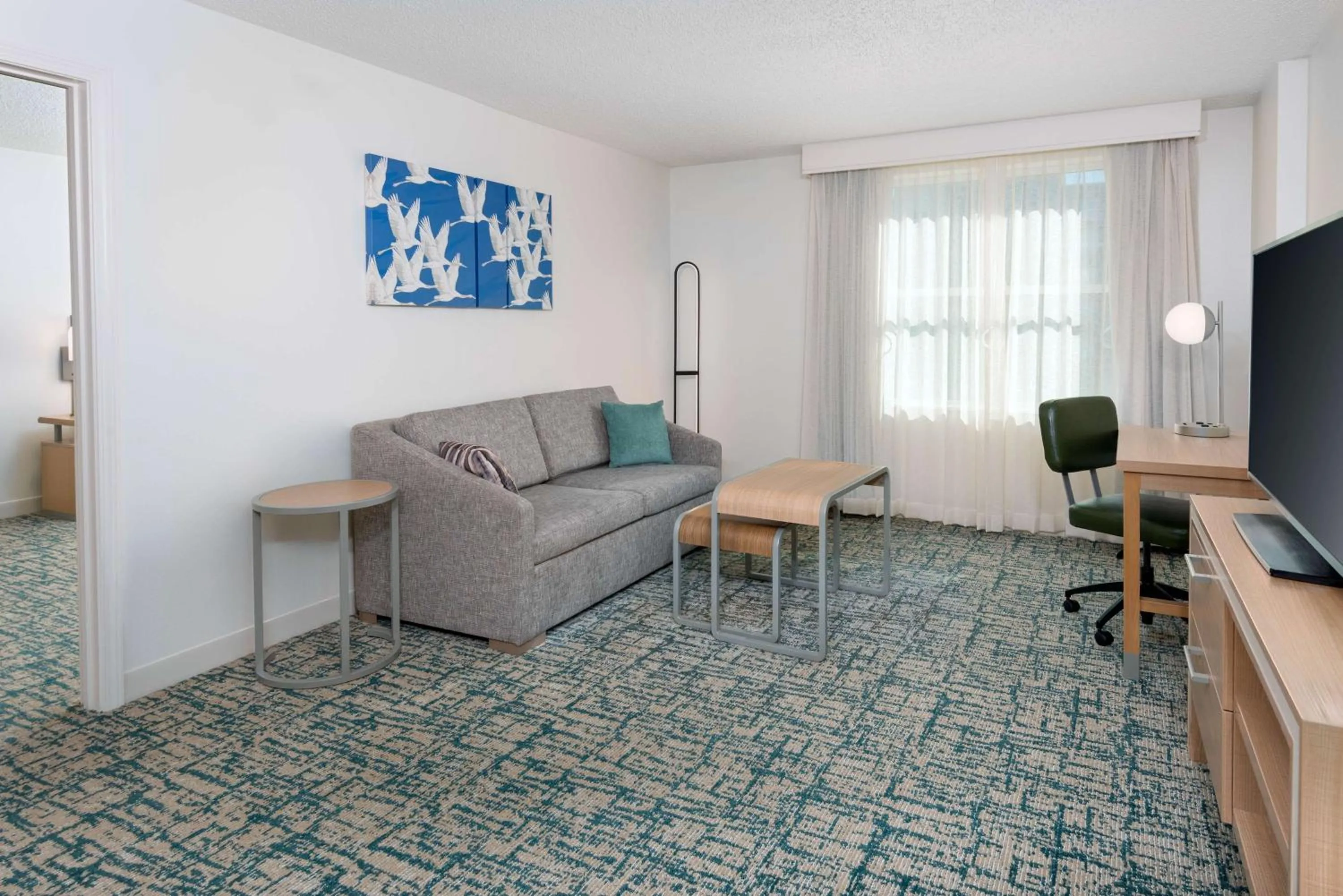 Bedroom in Homewood Suites by Hilton Tampa Airport - Westshore