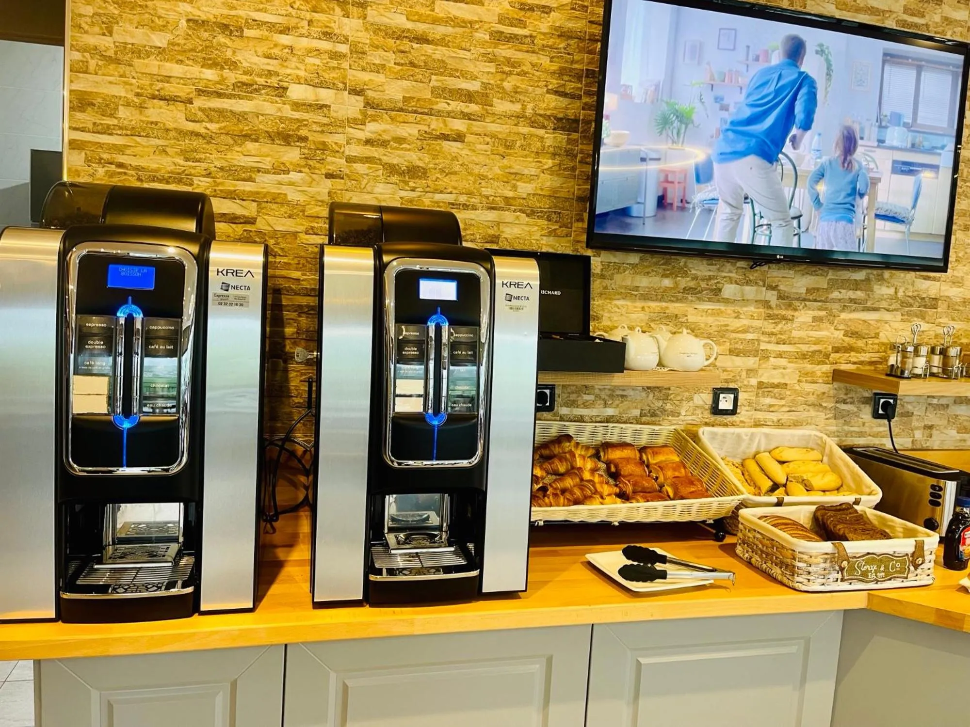 Coffee/tea facilities in Hotel Les Galets